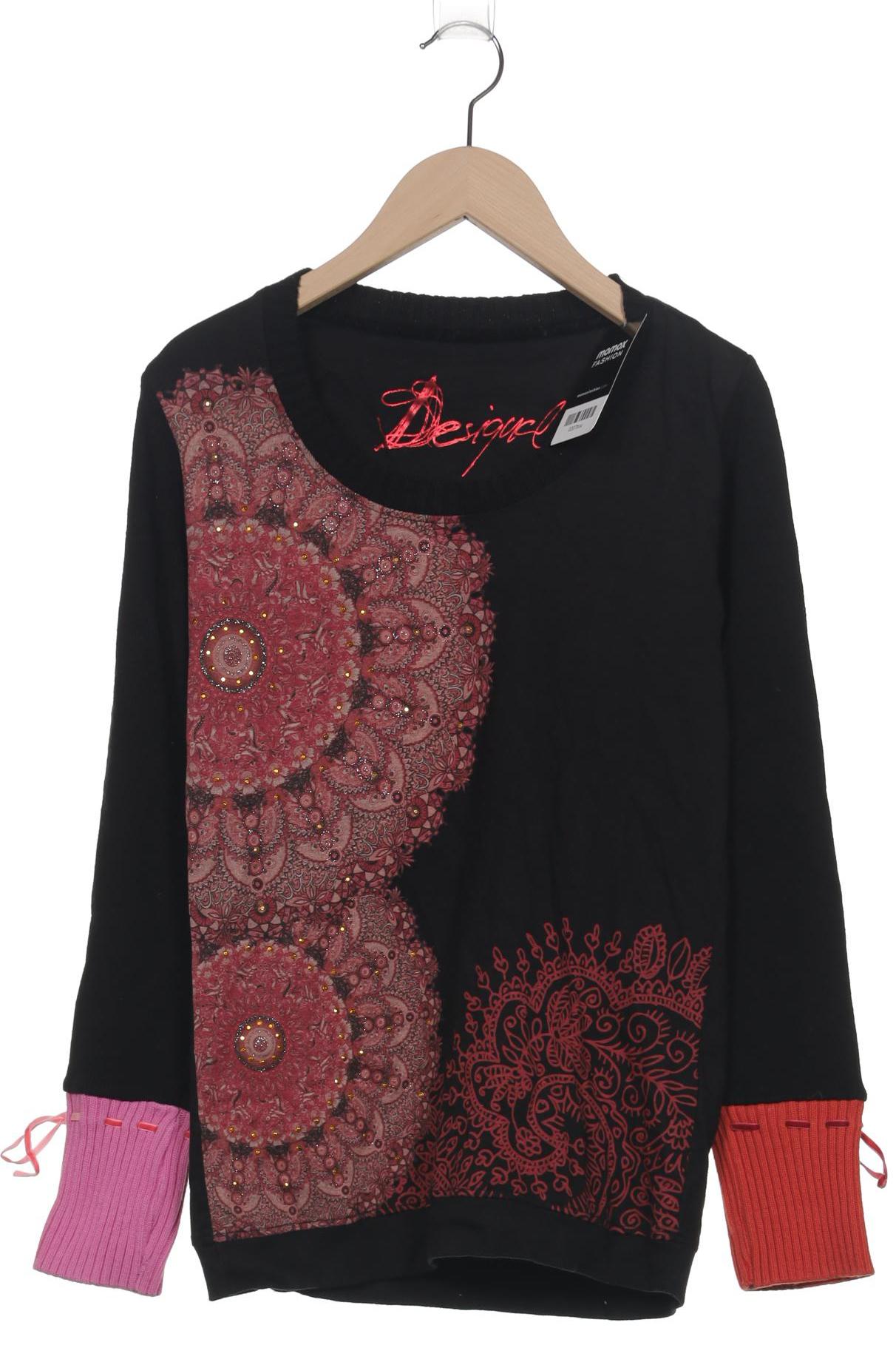 

Desigual Damen Sweatshirt, schwarz, Gr. 36