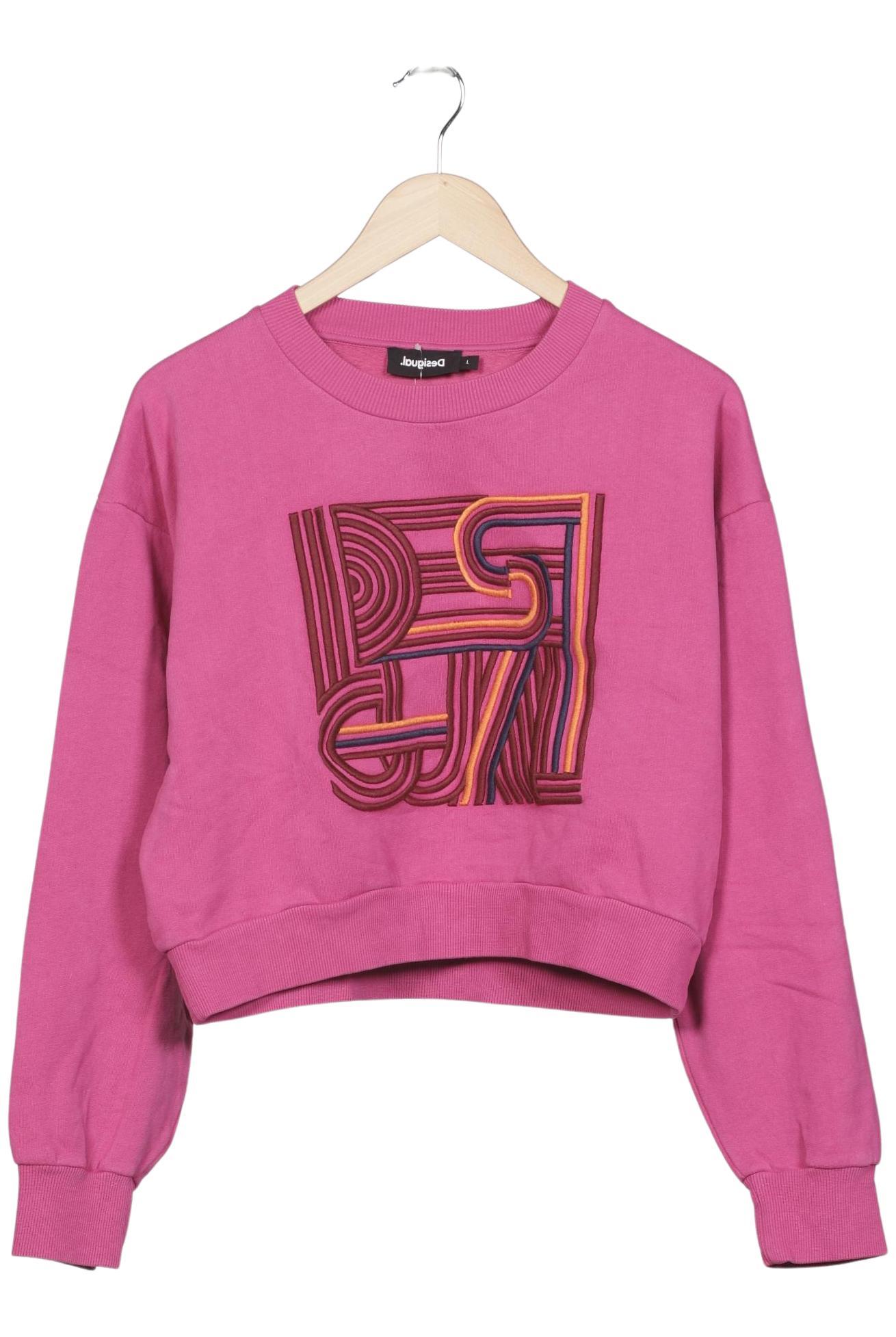 

Desigual Damen Sweatshirt, pink, Gr. 42