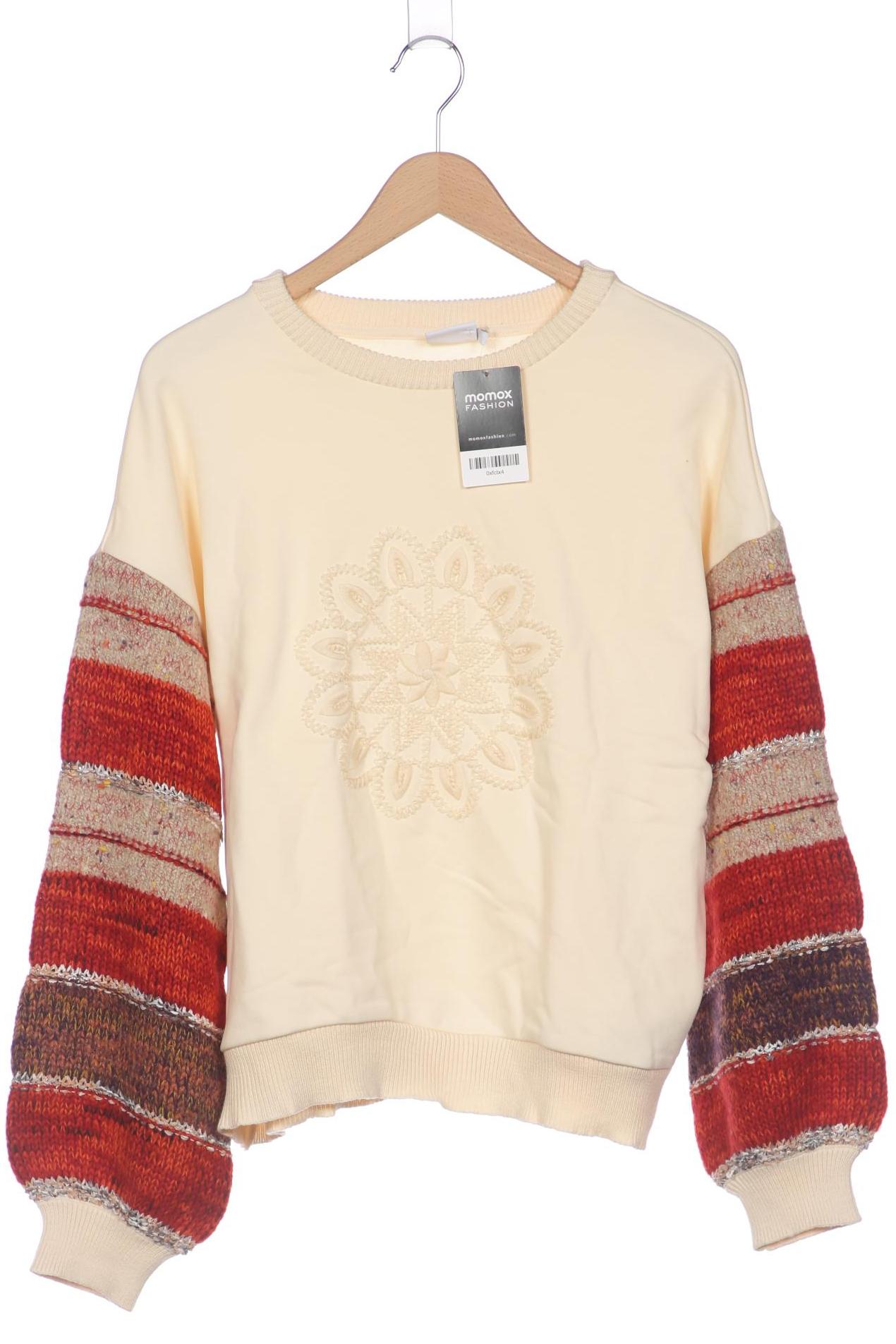 

Desigual Damen Sweatshirt, beige, Gr. 38