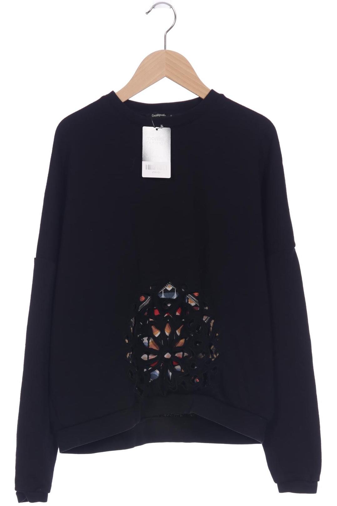 

Desigual Damen Sweatshirt, schwarz, Gr. 36