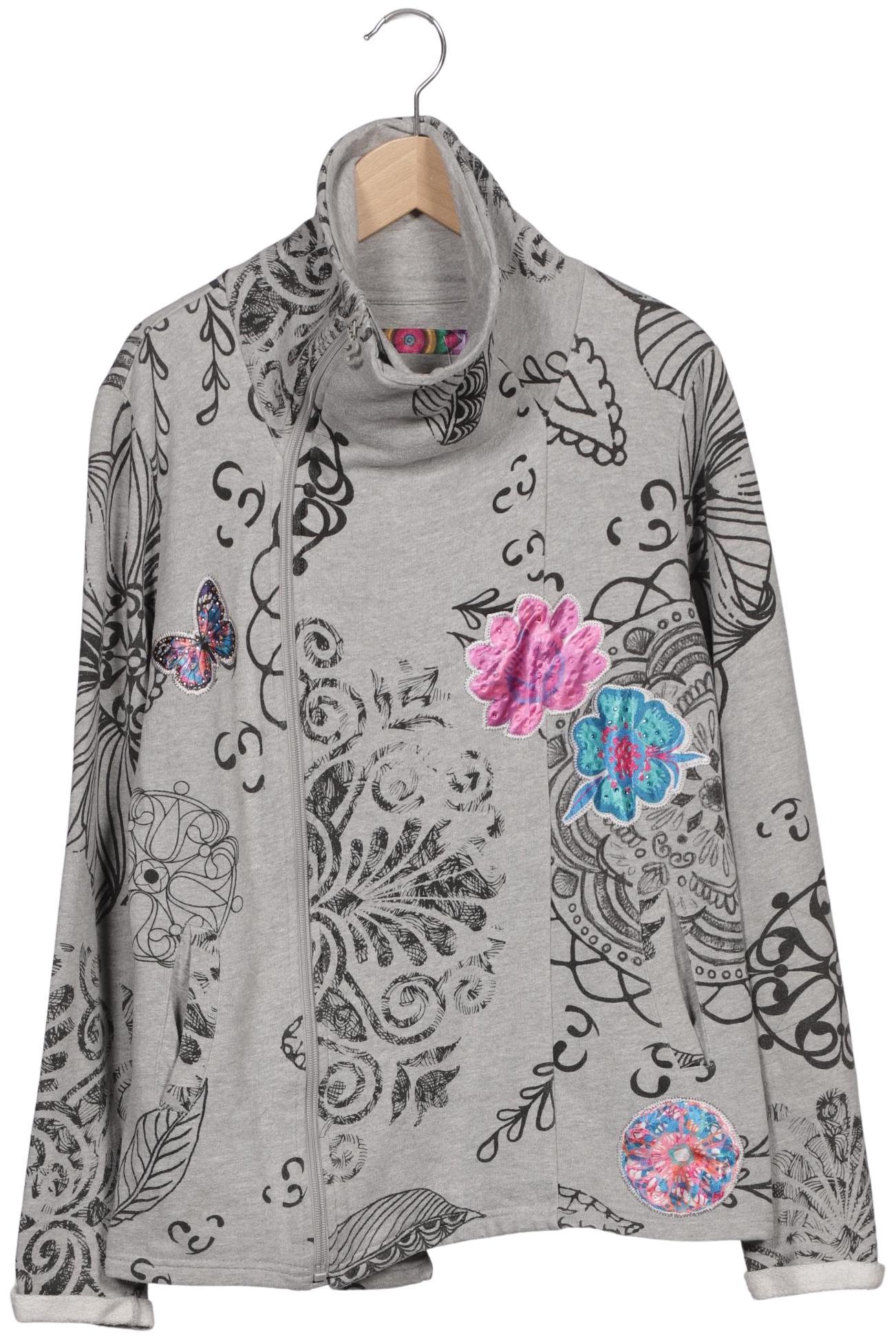 

Desigual Damen Sweatshirt, grau, Gr. 42