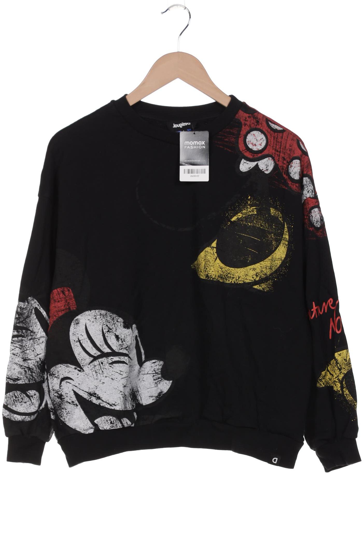 

Desigual Damen Sweatshirt, schwarz, Gr. 42