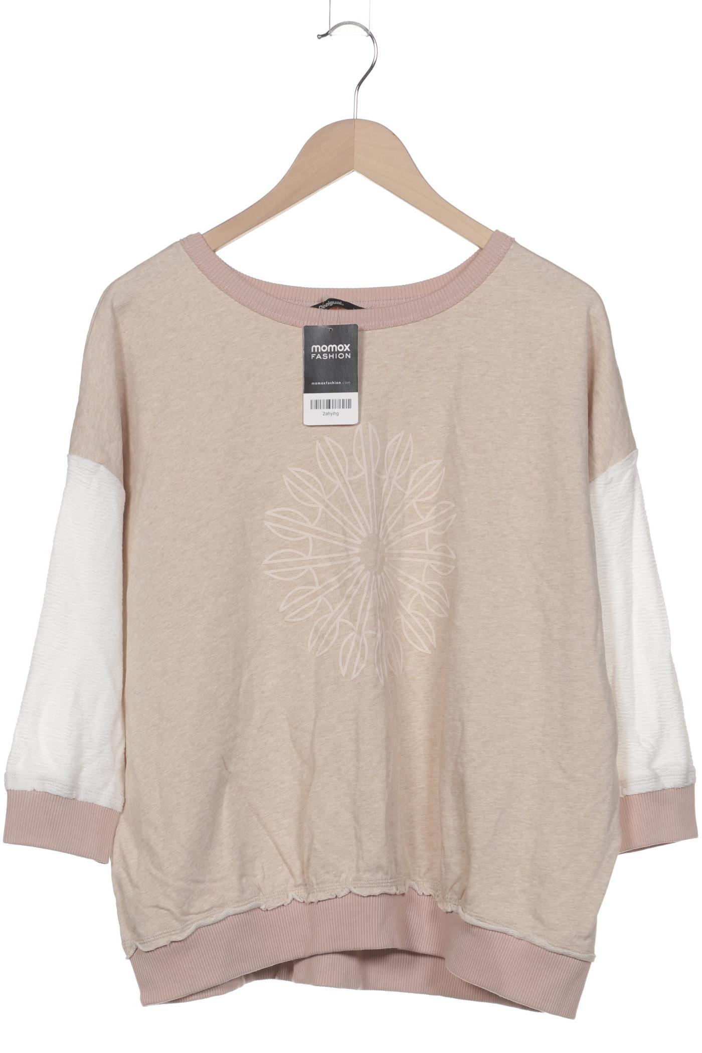 

Desigual Damen Sweatshirt, beige, Gr. 42