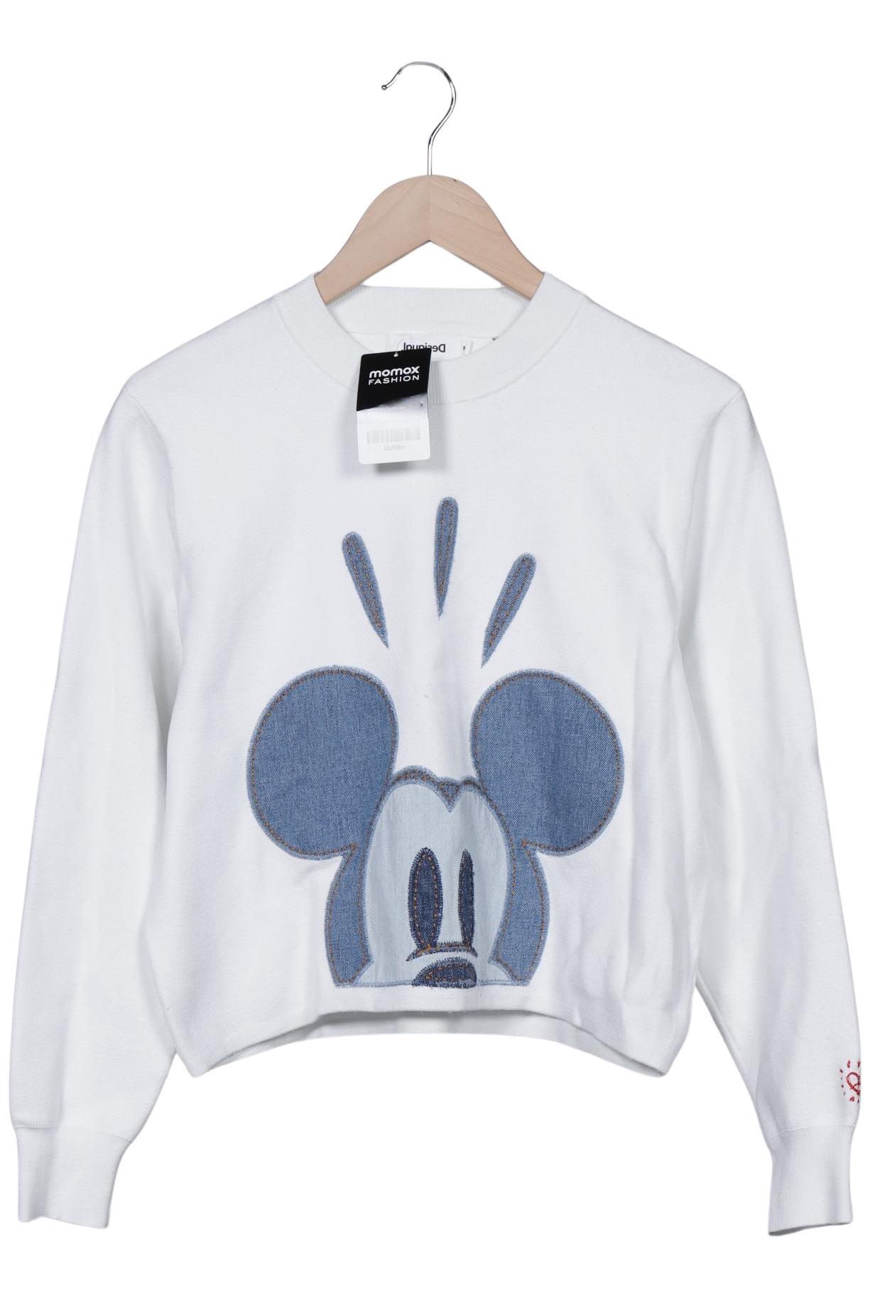 

Desigual Damen Sweatshirt, weiß, Gr. 38