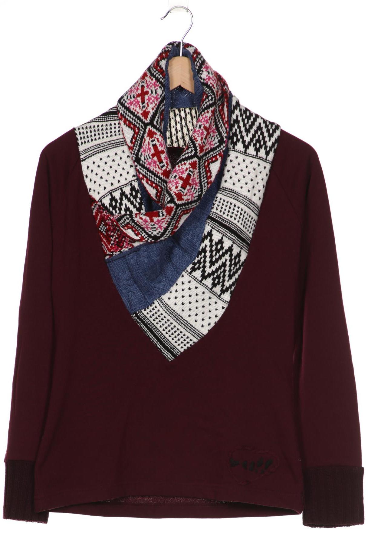 

Desigual Damen Sweatshirt, bordeaux