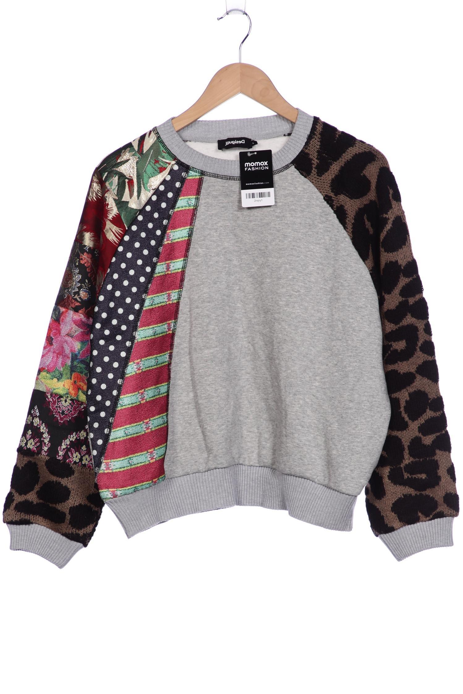 

Desigual Damen Sweatshirt, grau, Gr. 42