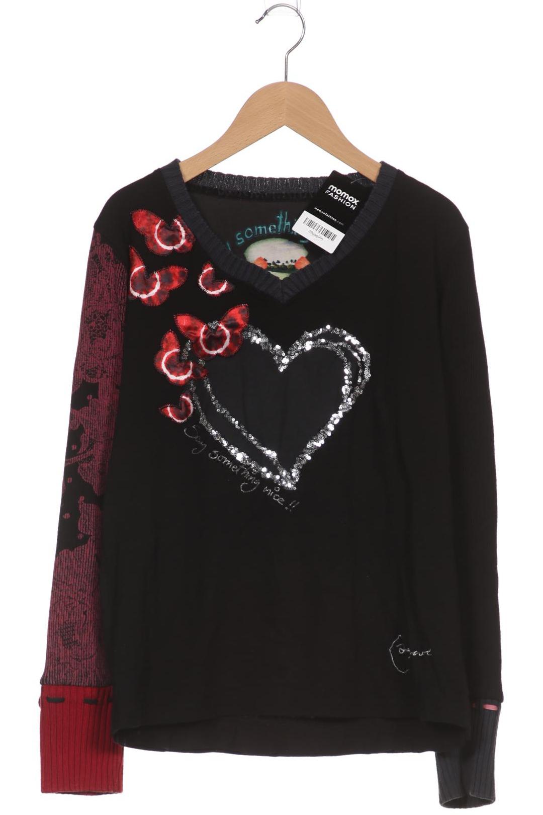 

Desigual Damen Sweatshirt, schwarz, Gr. 38