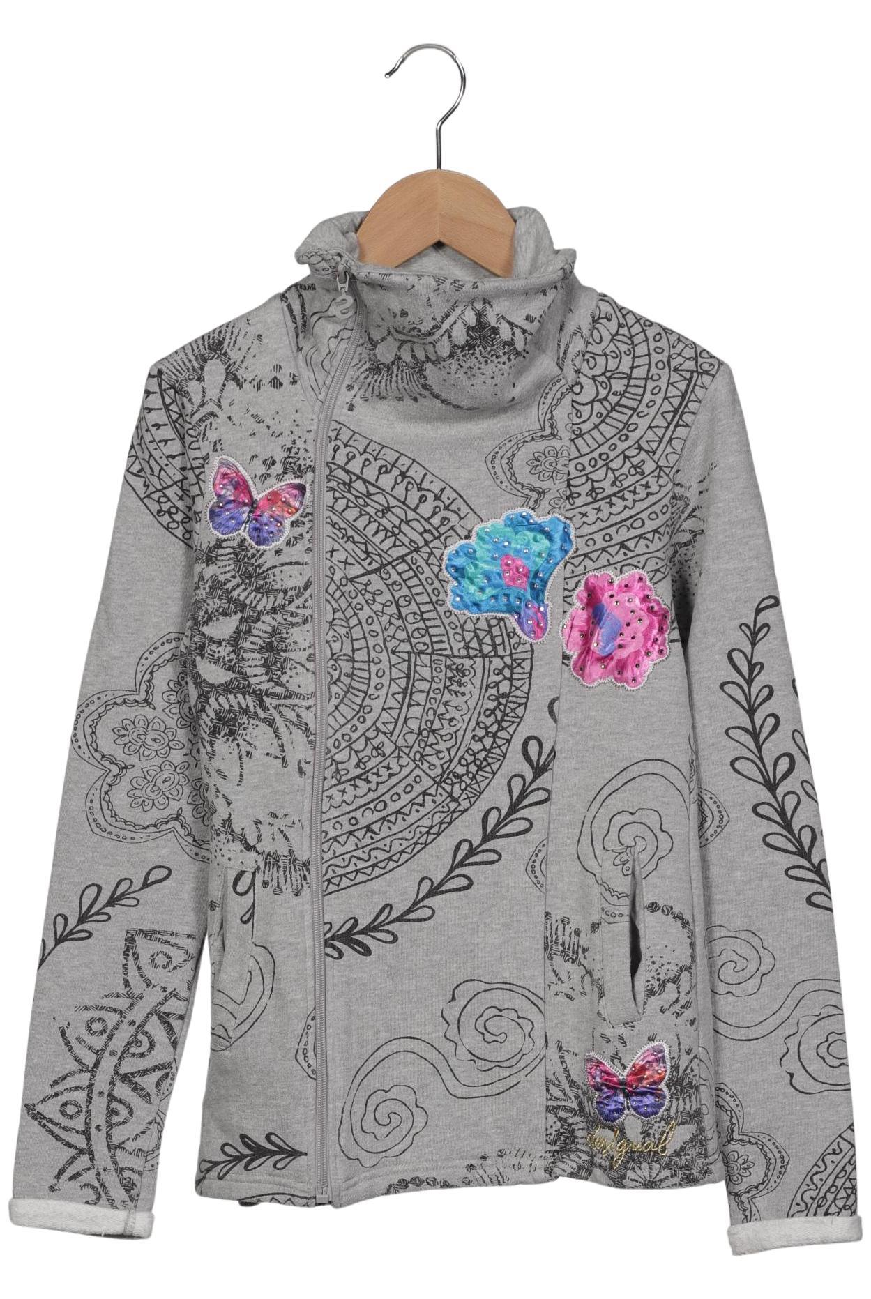 

Desigual Damen Sweatshirt, grau, Gr. 36