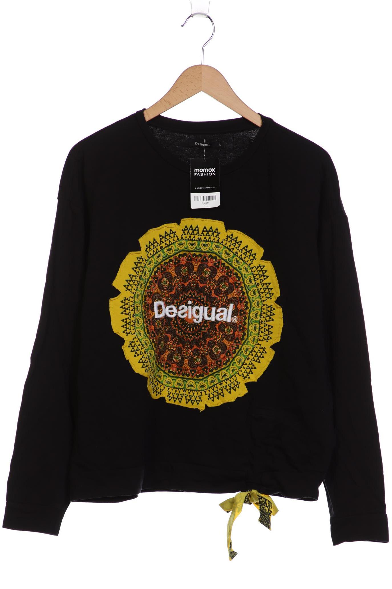 

Desigual Damen Sweatshirt, schwarz, Gr. 44