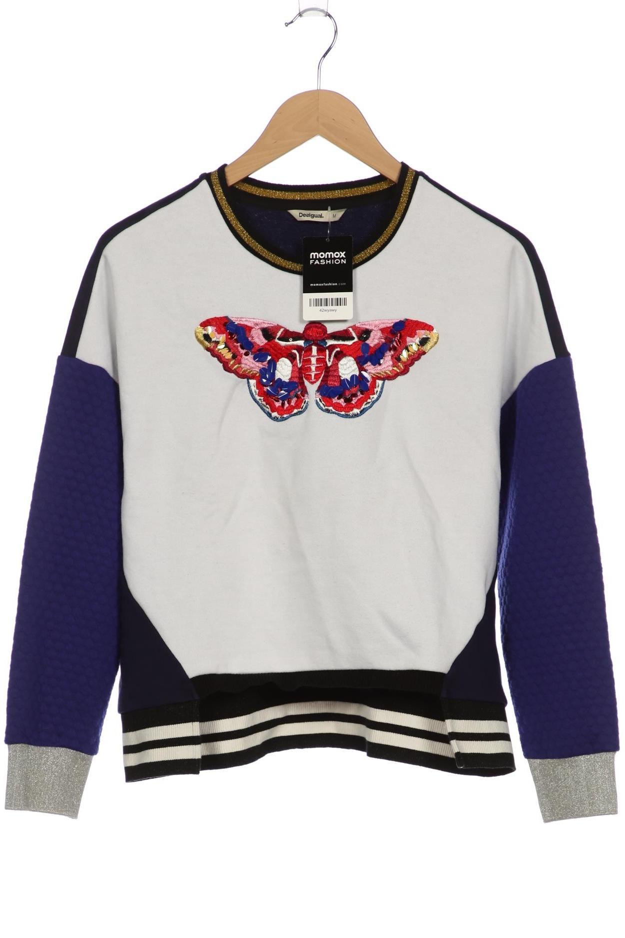 

Desigual Damen Sweatshirt, marineblau, Gr. 38
