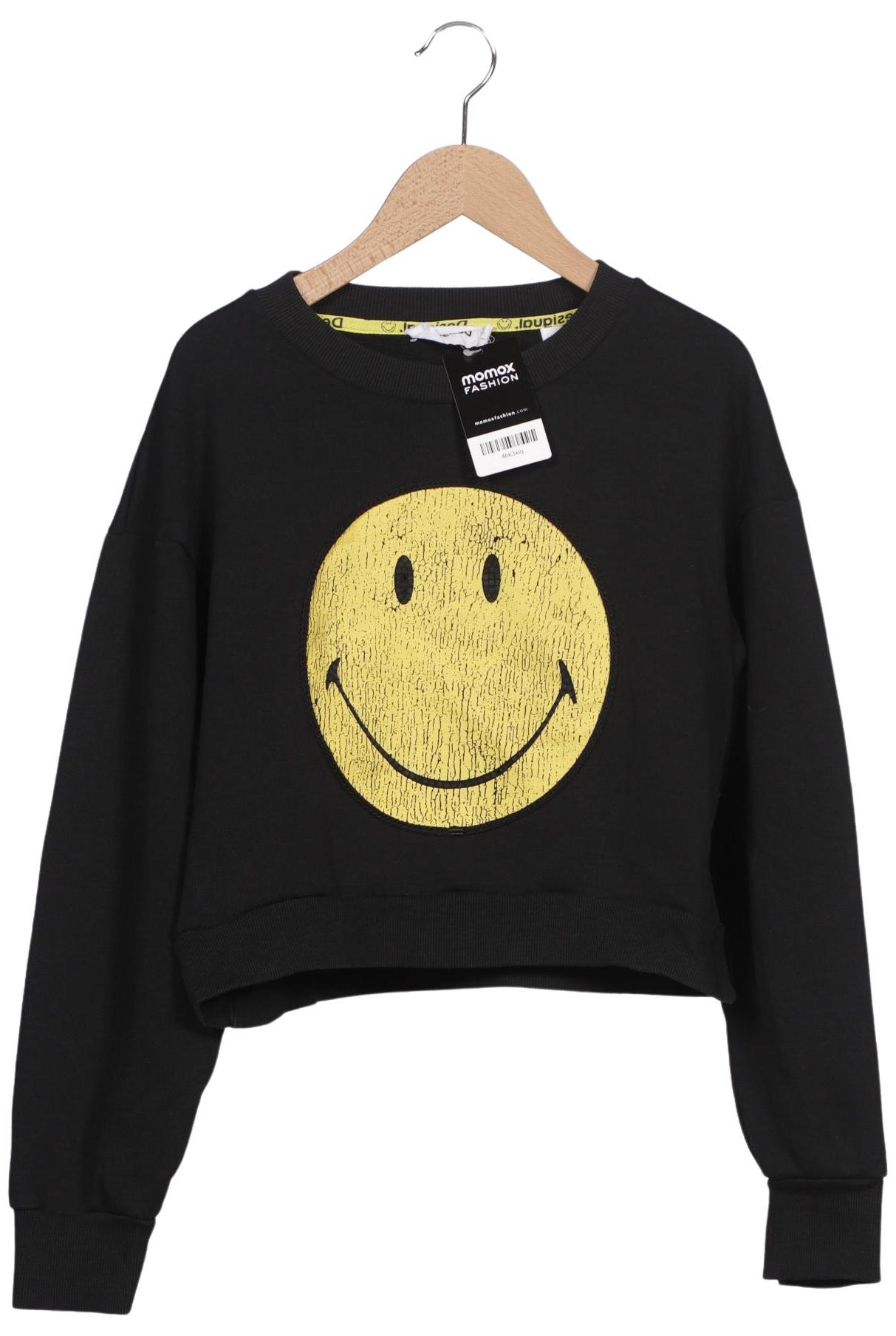 

Desigual Damen Sweatshirt, schwarz, Gr. 42