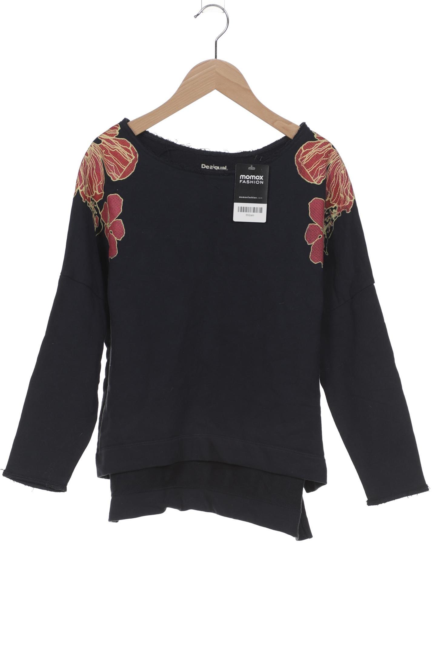 

Desigual Damen Sweatshirt, marineblau, Gr. 36