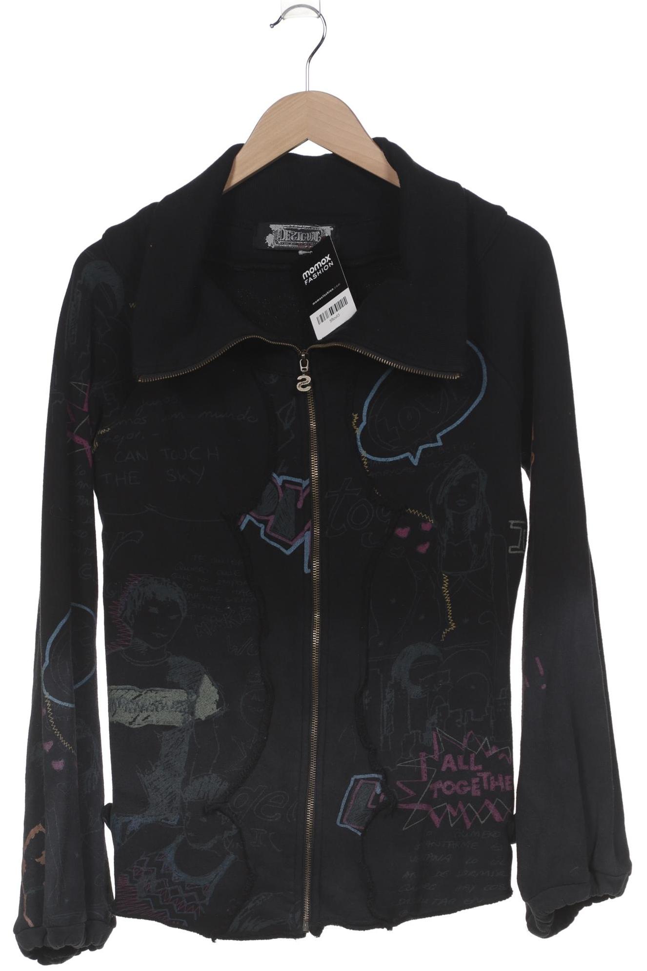 

Desigual Damen Sweatshirt, schwarz, Gr. 44