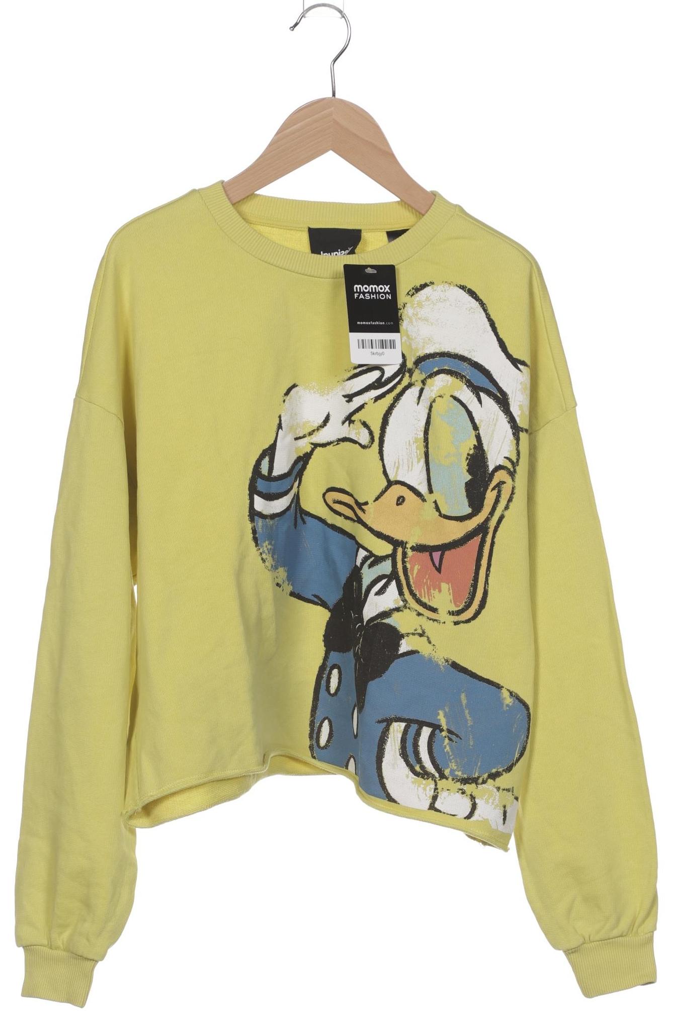 

Desigual Damen Sweatshirt, gelb, Gr. 36