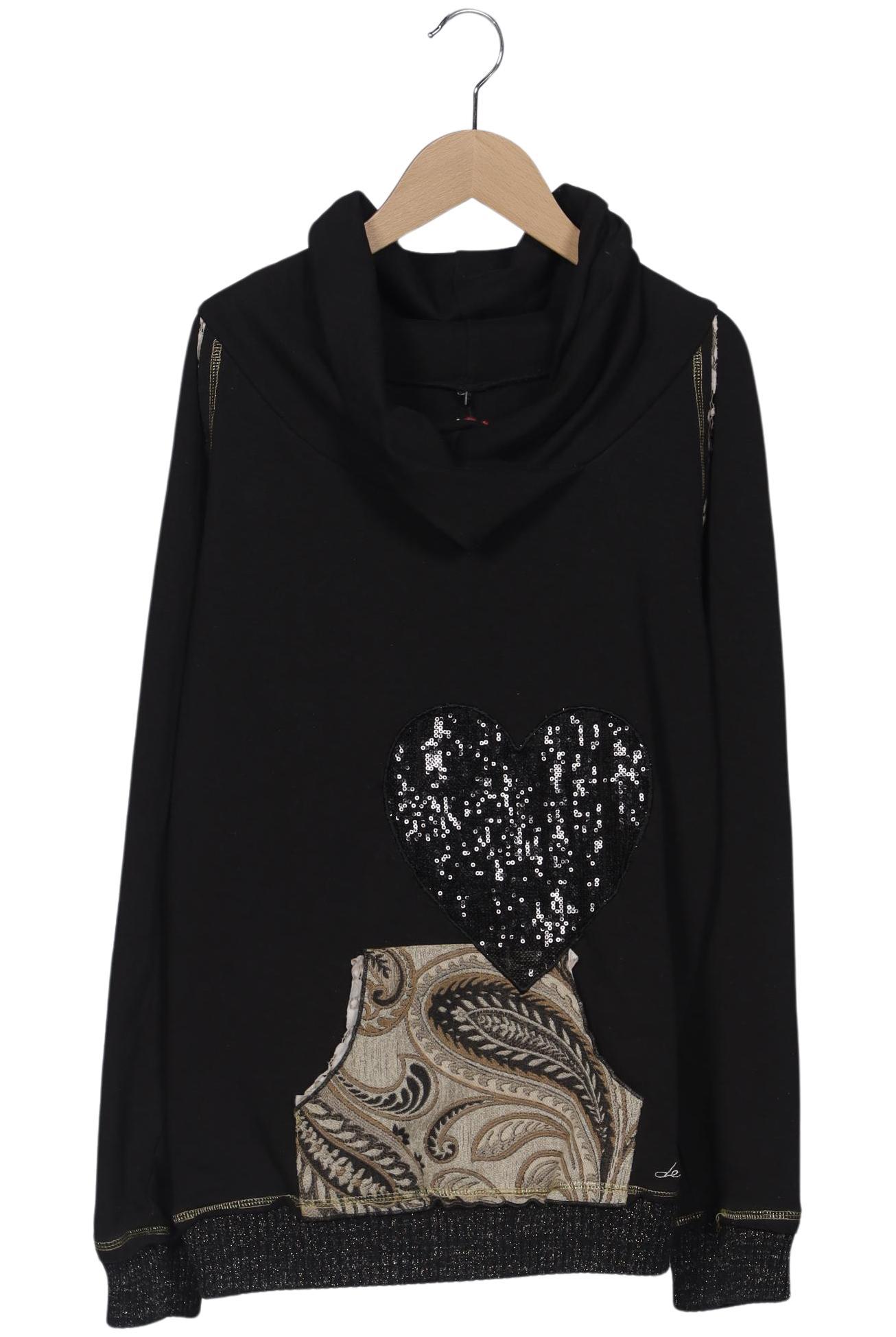 

Desigual Damen Sweatshirt, schwarz, Gr. 42