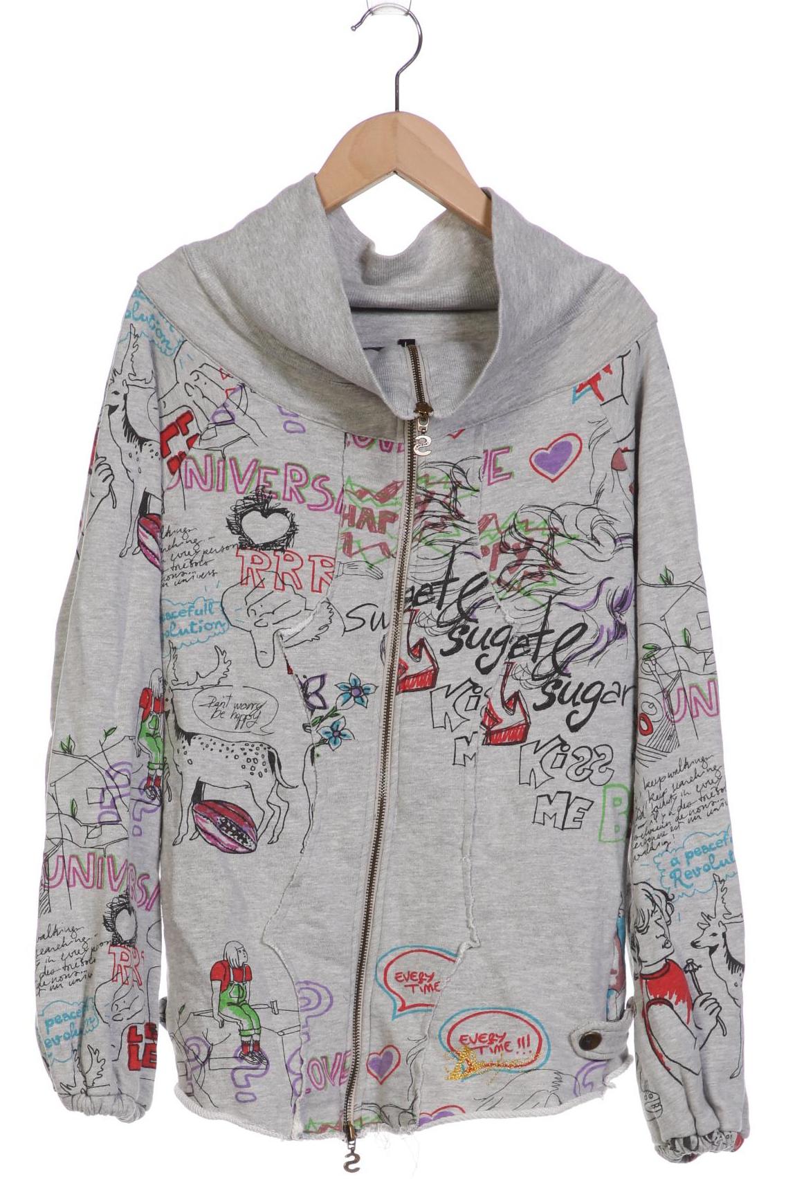 

Desigual Damen Sweatshirt, grau, Gr. 42
