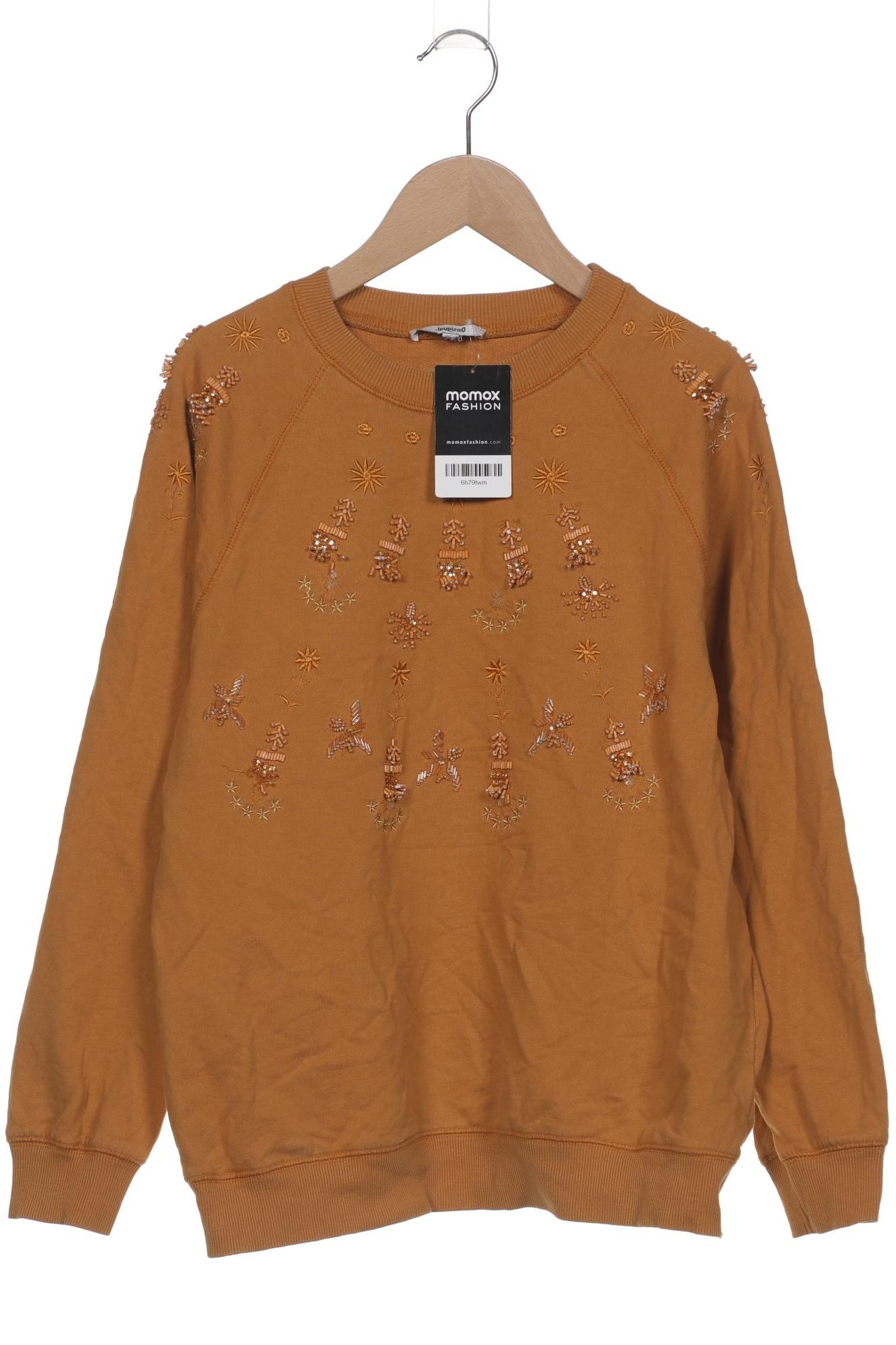 

Desigual Damen Sweatshirt, orange, Gr. 38