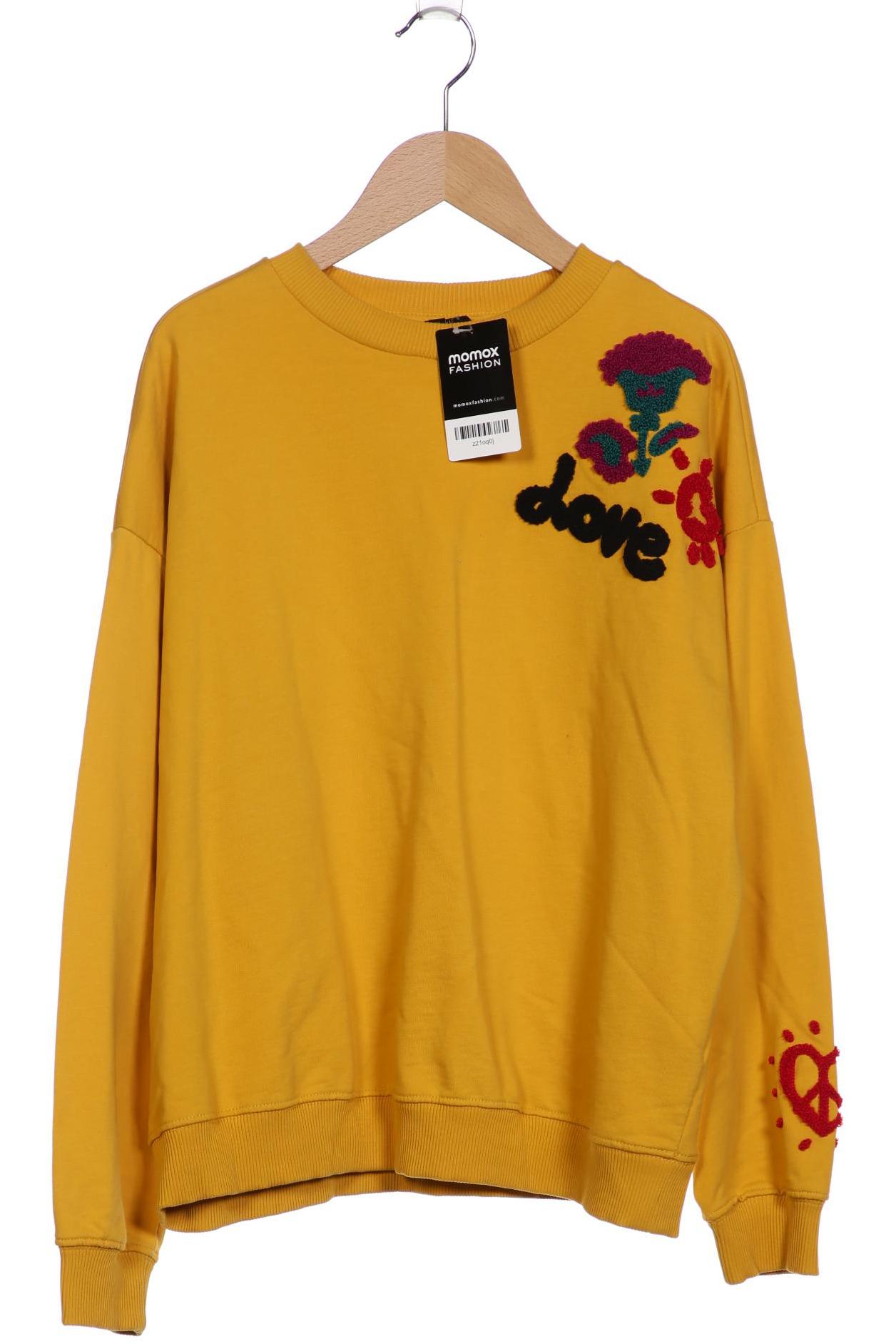 

Desigual Damen Sweatshirt, gelb, Gr. 38