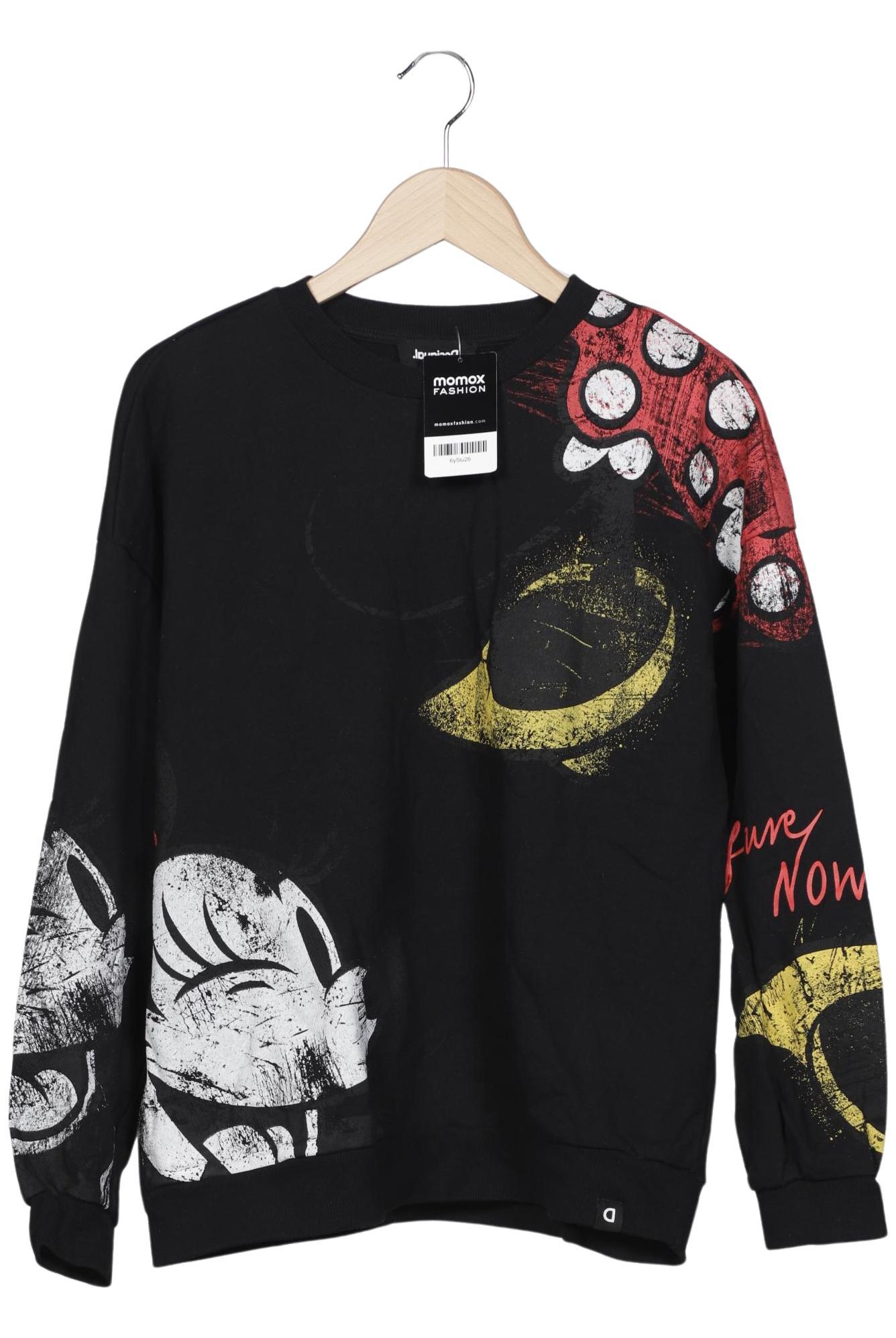 

Desigual Damen Sweatshirt, schwarz, Gr. 44