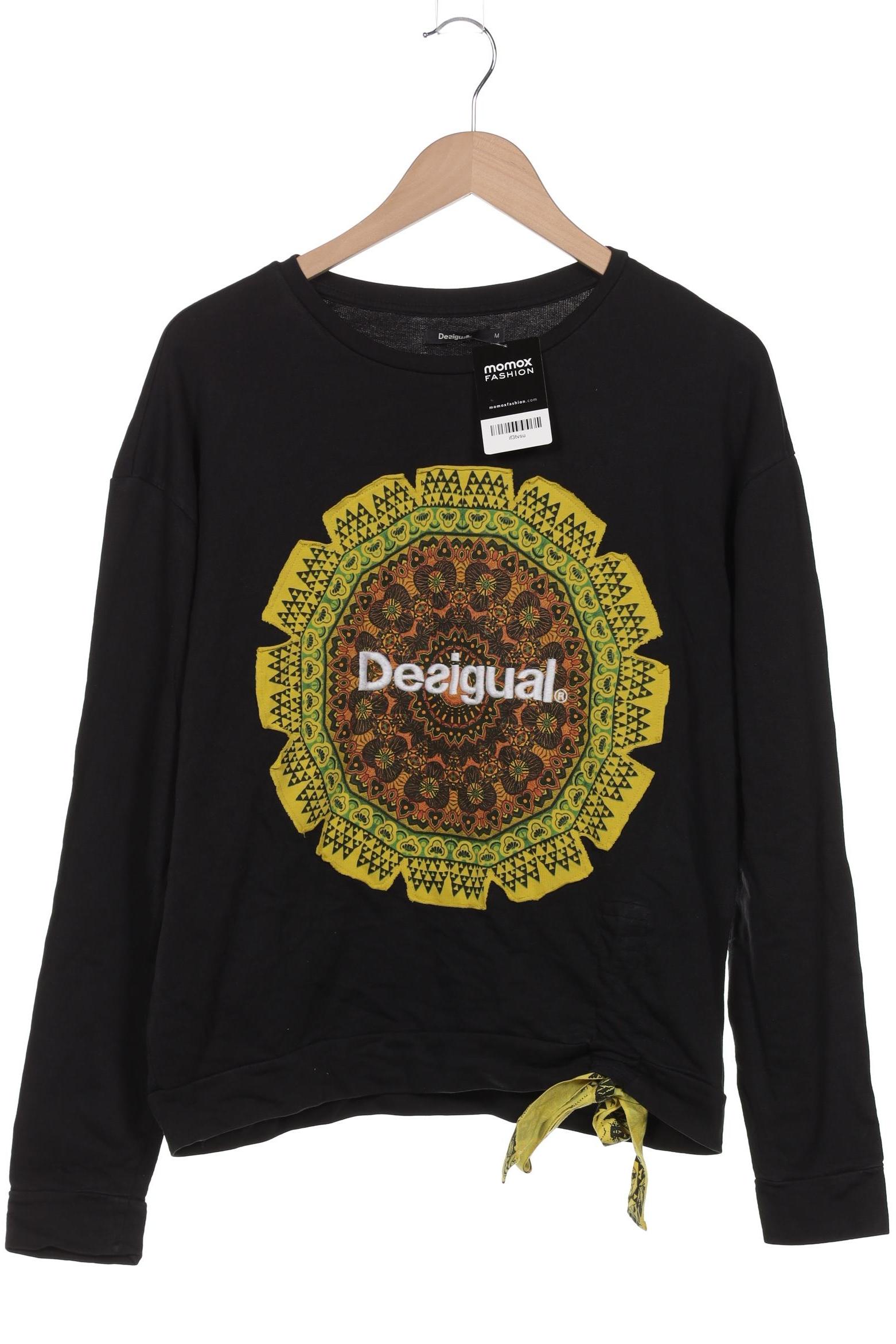 

Desigual Damen Sweatshirt, schwarz, Gr. 38