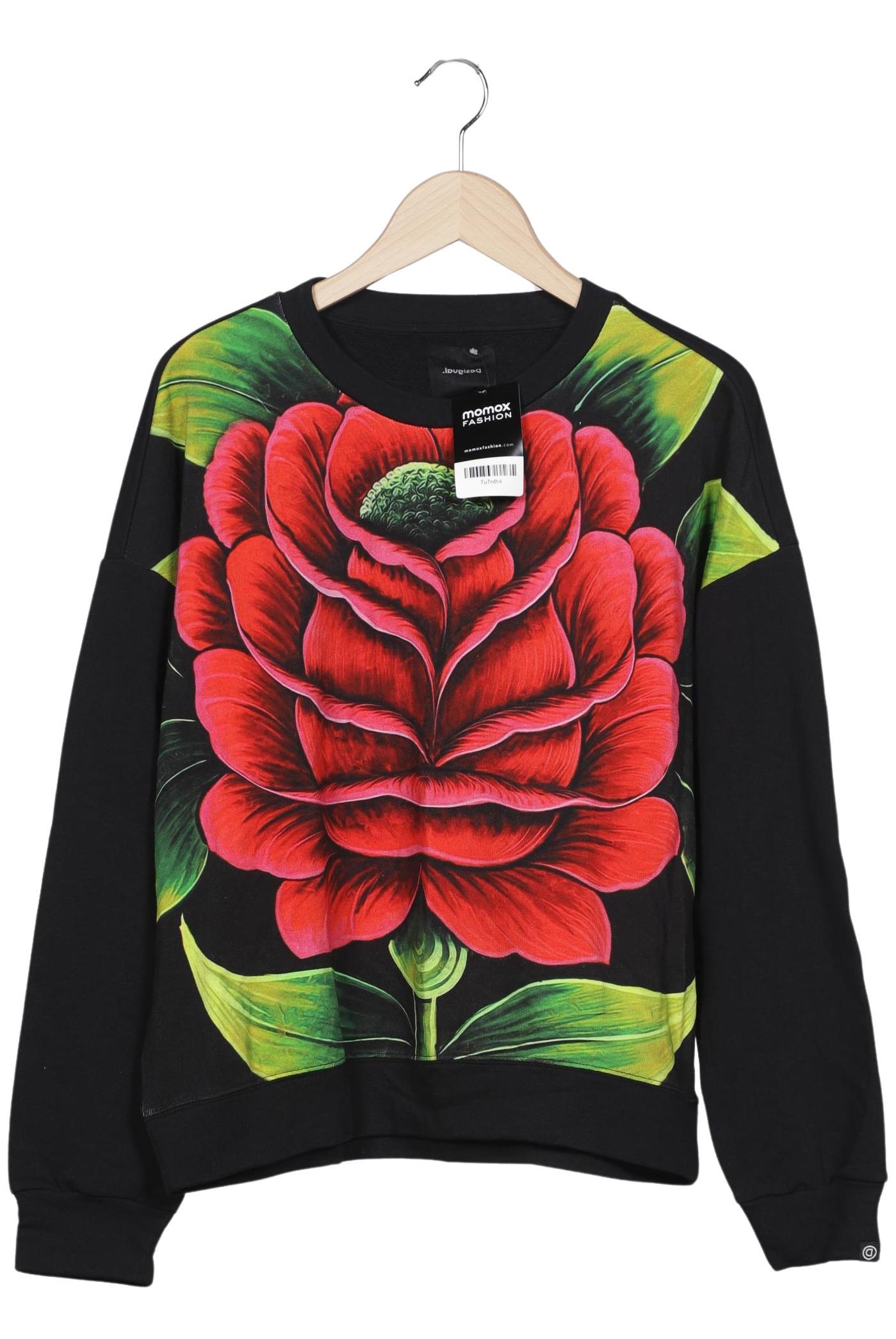 

Desigual Damen Sweatshirt, schwarz, Gr. 44