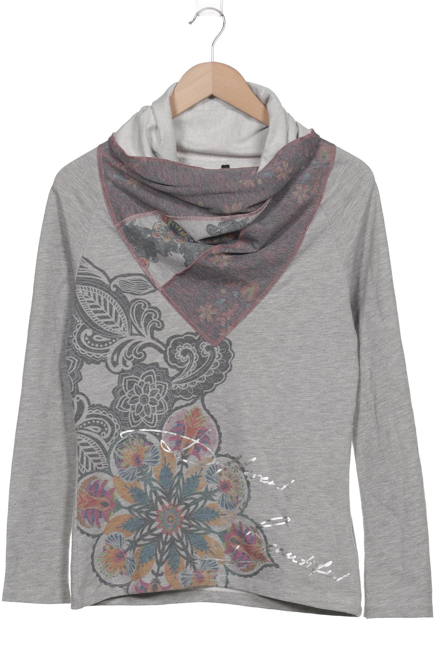 

Desigual Damen Sweatshirt, grau, Gr. 36