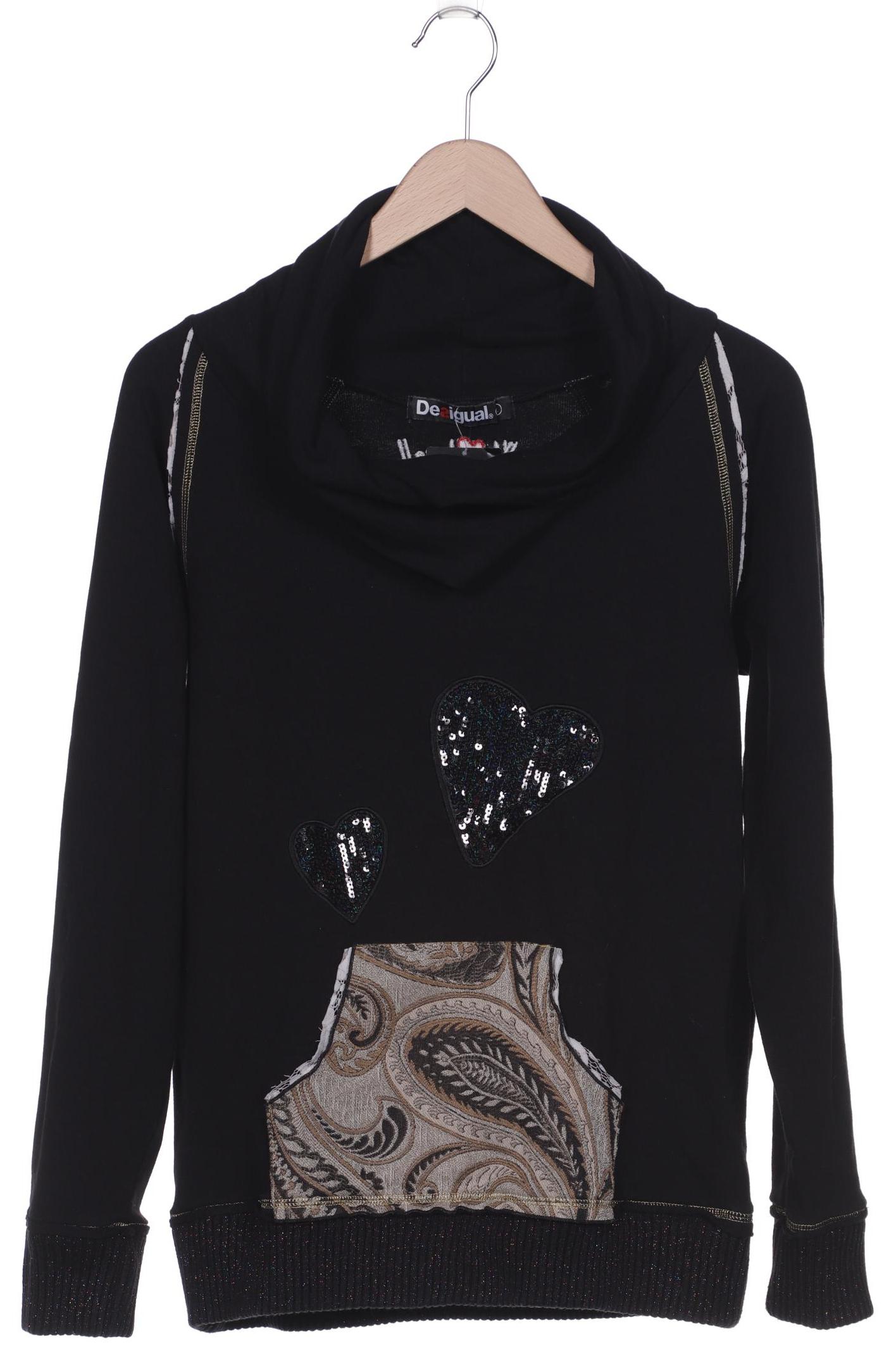 

Desigual Damen Sweatshirt, schwarz