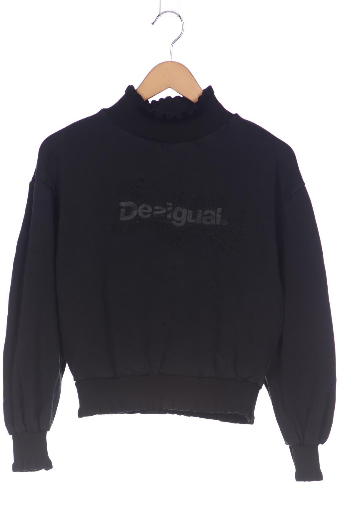 

Desigual Damen Sweatshirt, schwarz, Gr. 36