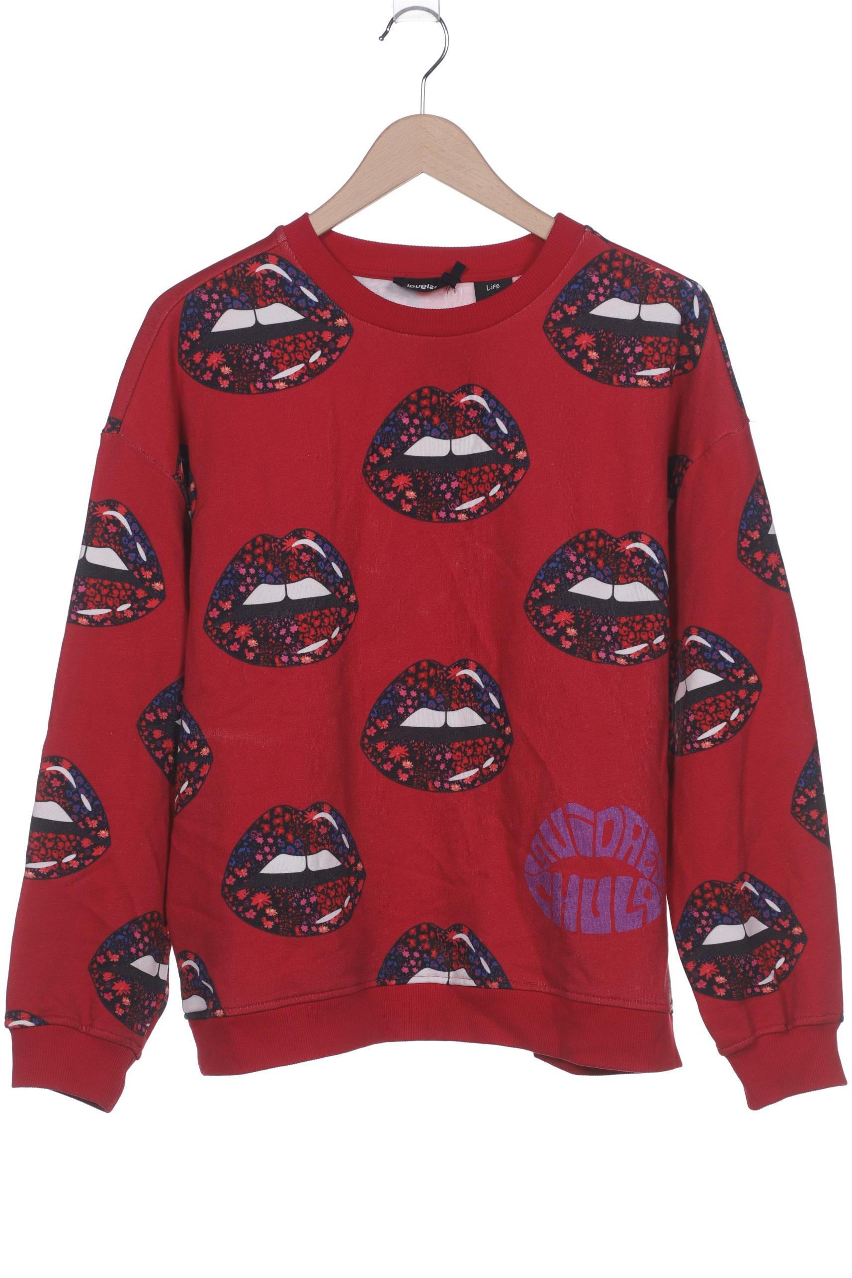 

Desigual Damen Sweatshirt, rot, Gr. 44
