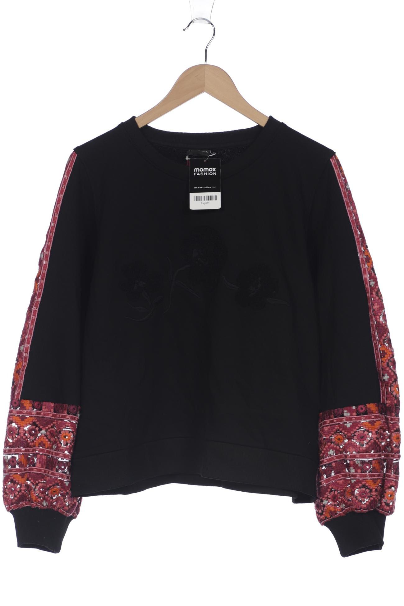 

Desigual Damen Sweatshirt, schwarz, Gr. 46