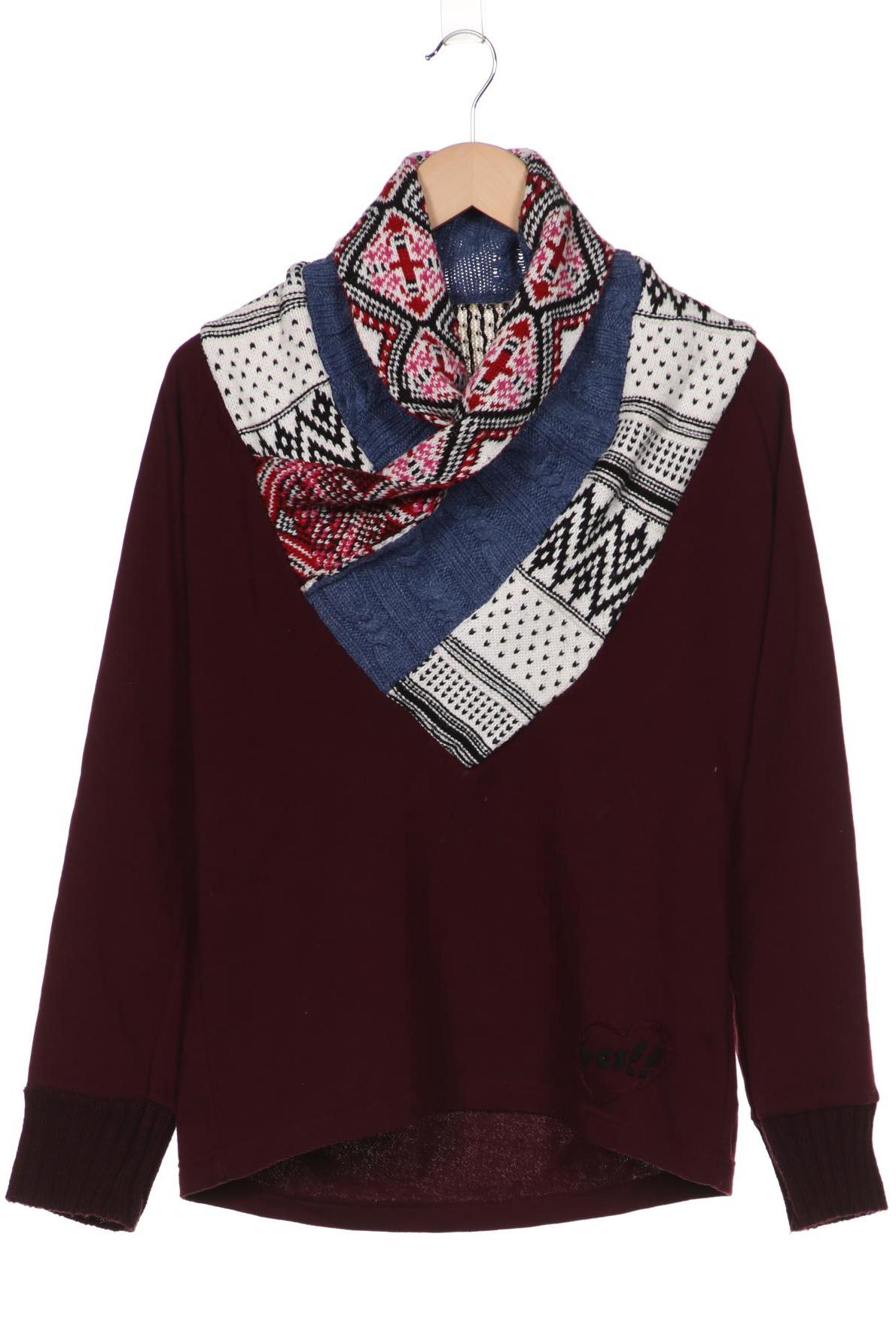 

Desigual Damen Sweatshirt, bordeaux