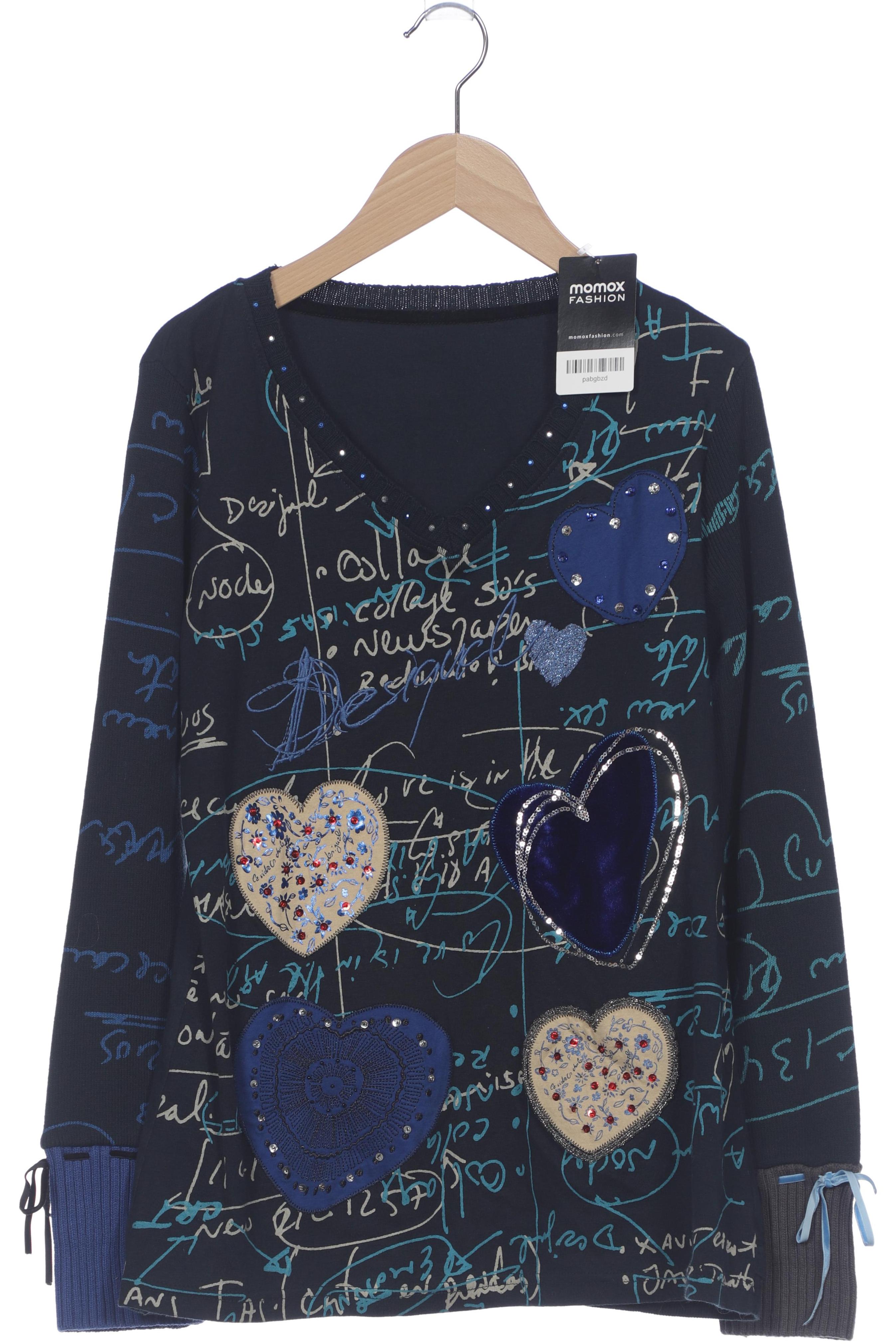 

Desigual Damen Sweatshirt, marineblau, Gr. 42