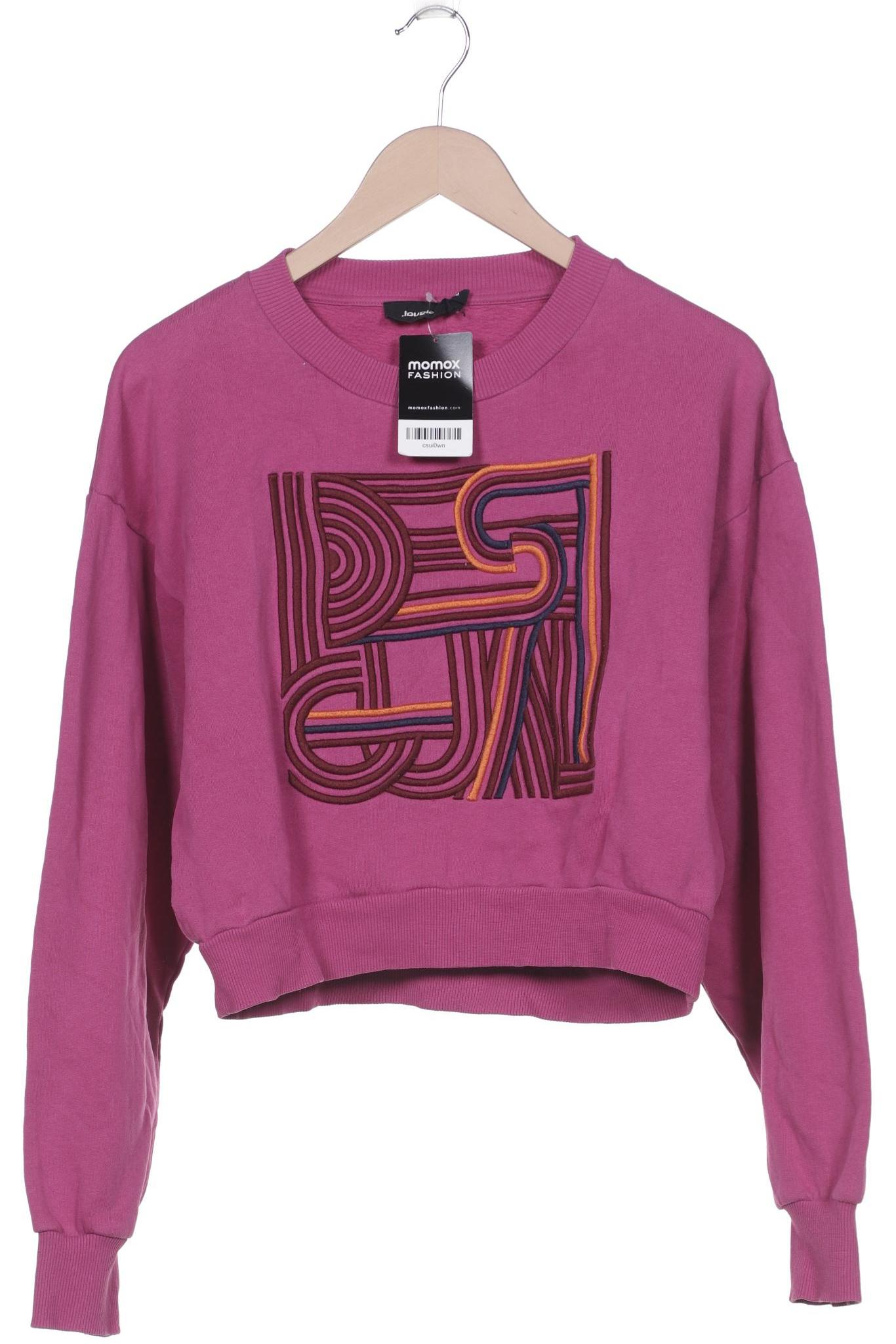 

Desigual Damen Sweatshirt, pink, Gr. 38
