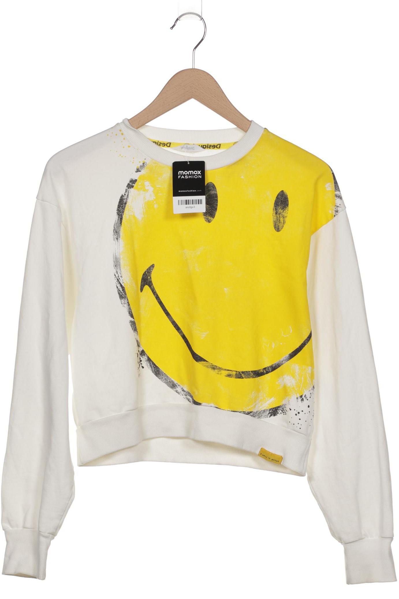 

Desigual Damen Sweatshirt, weiß, Gr. 36