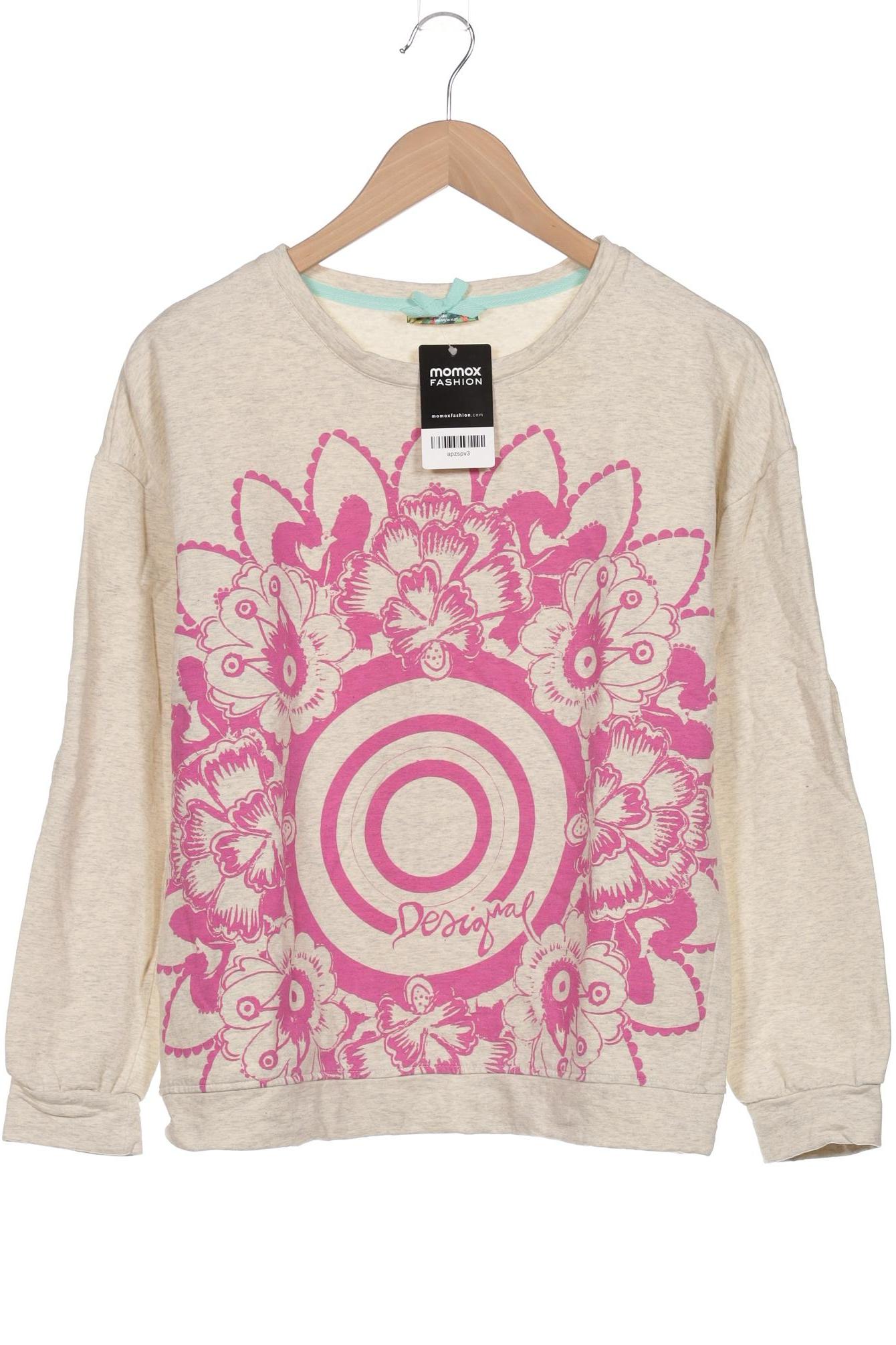 

Desigual Damen Sweatshirt, cremeweiß, Gr. 42