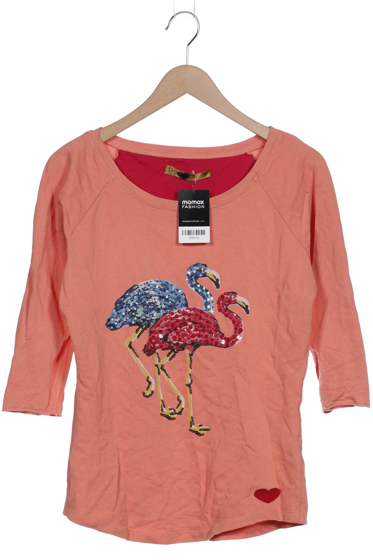 

Desigual Damen Sweatshirt, orange, Gr. 38