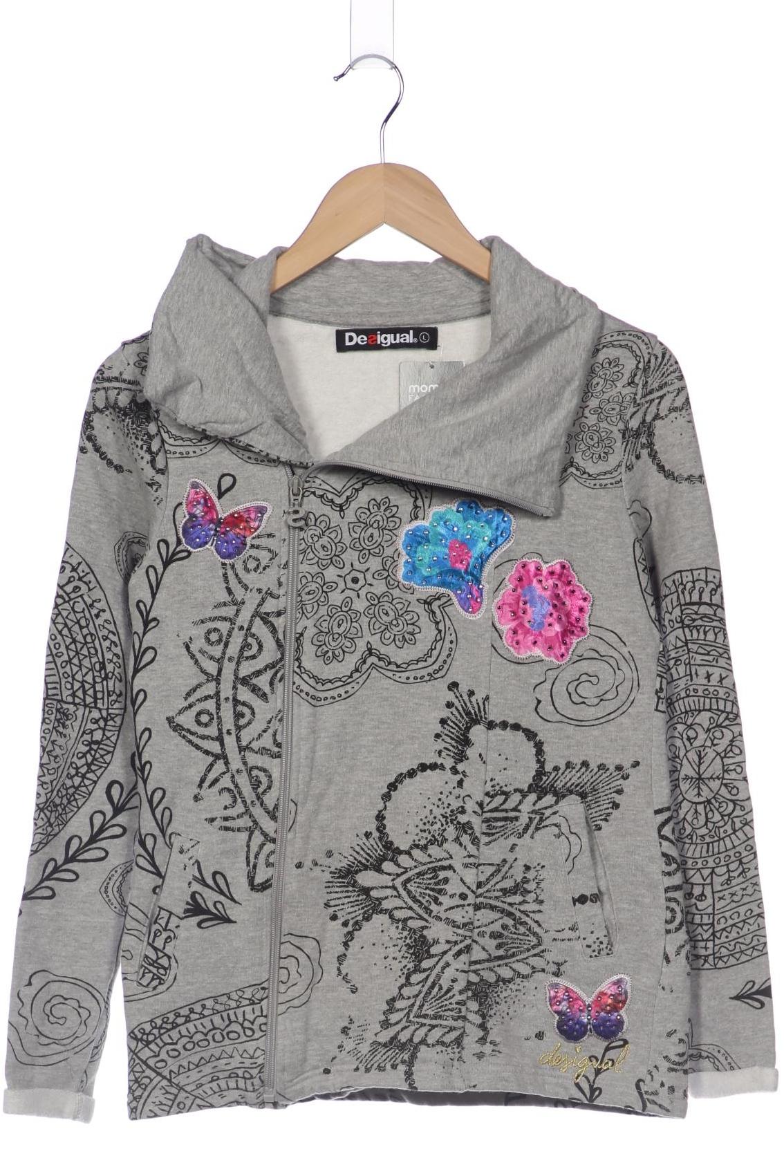 

Desigual Damen Sweatshirt, grau, Gr. 42