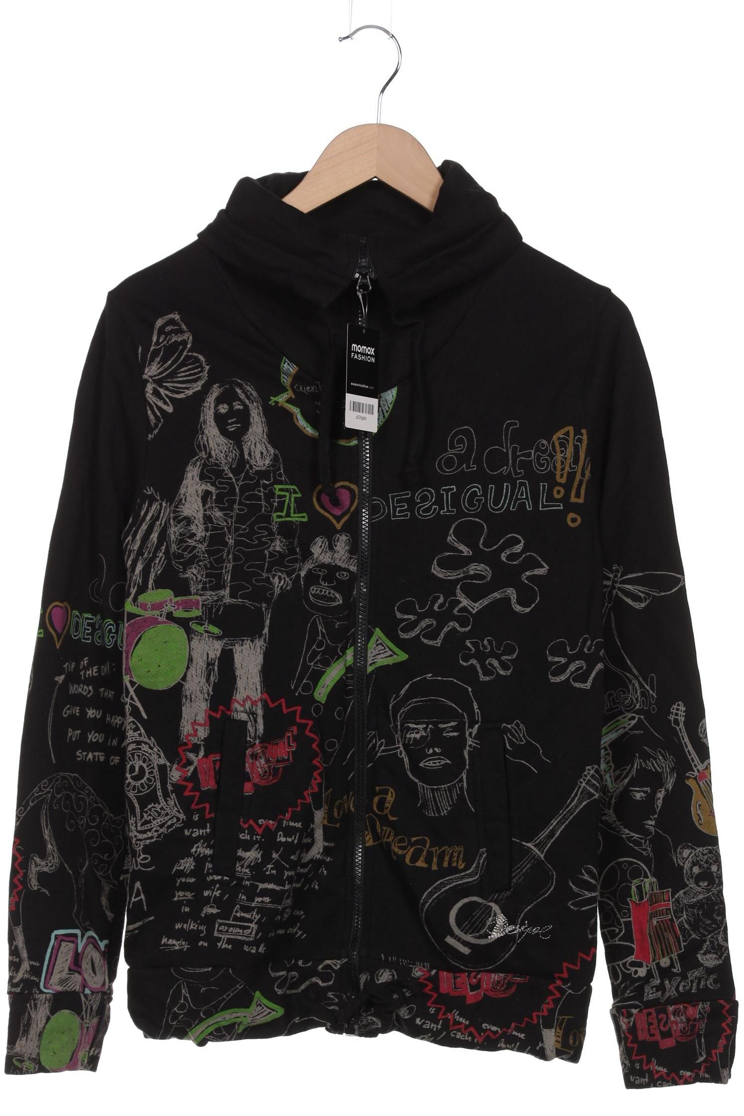 

Desigual Damen Sweatshirt, schwarz, Gr. 44