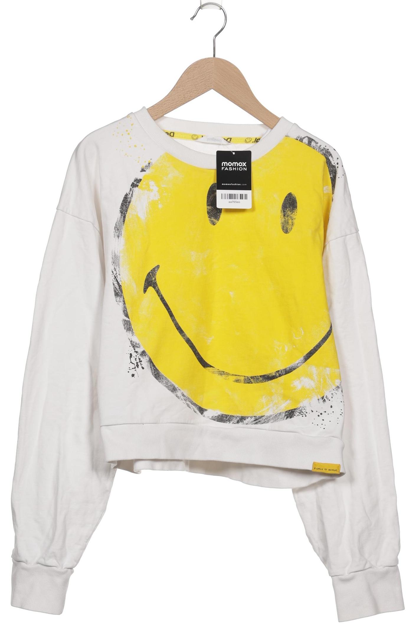 

Desigual Damen Sweatshirt, weiß, Gr. 42