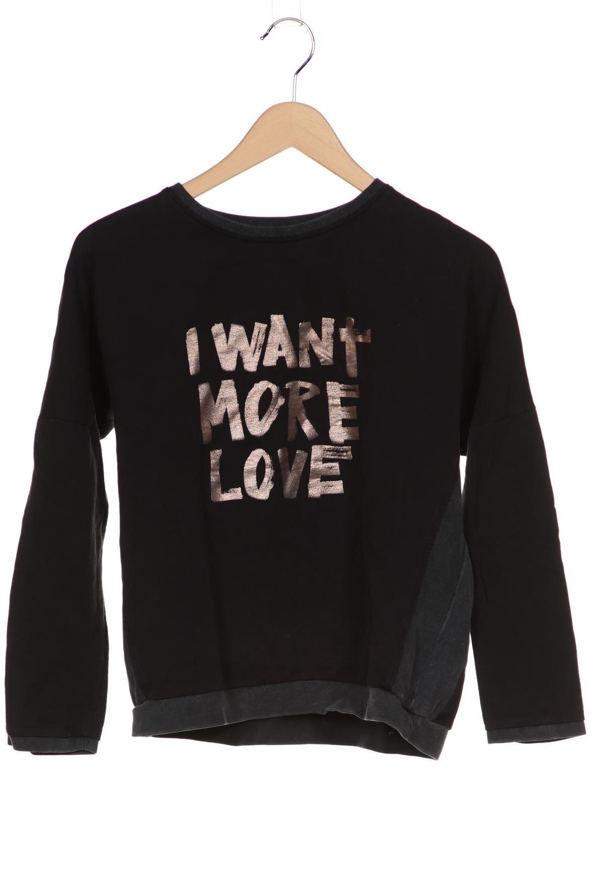 

Desigual Damen Sweatshirt, schwarz, Gr. 38