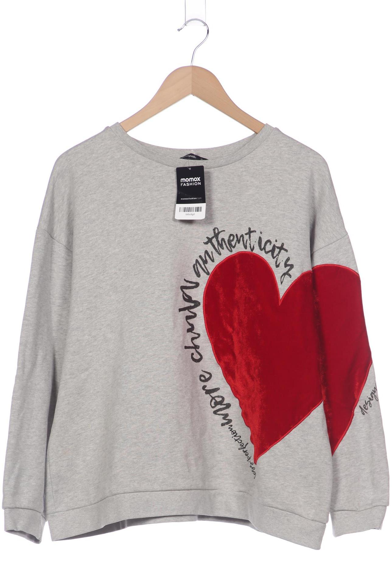 

Desigual Damen Sweatshirt, grau, Gr. 44