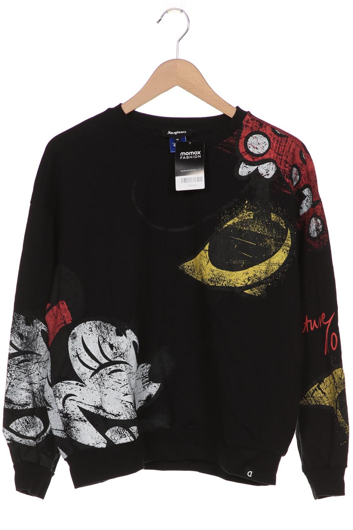 

Desigual Damen Sweatshirt, schwarz, Gr. 38