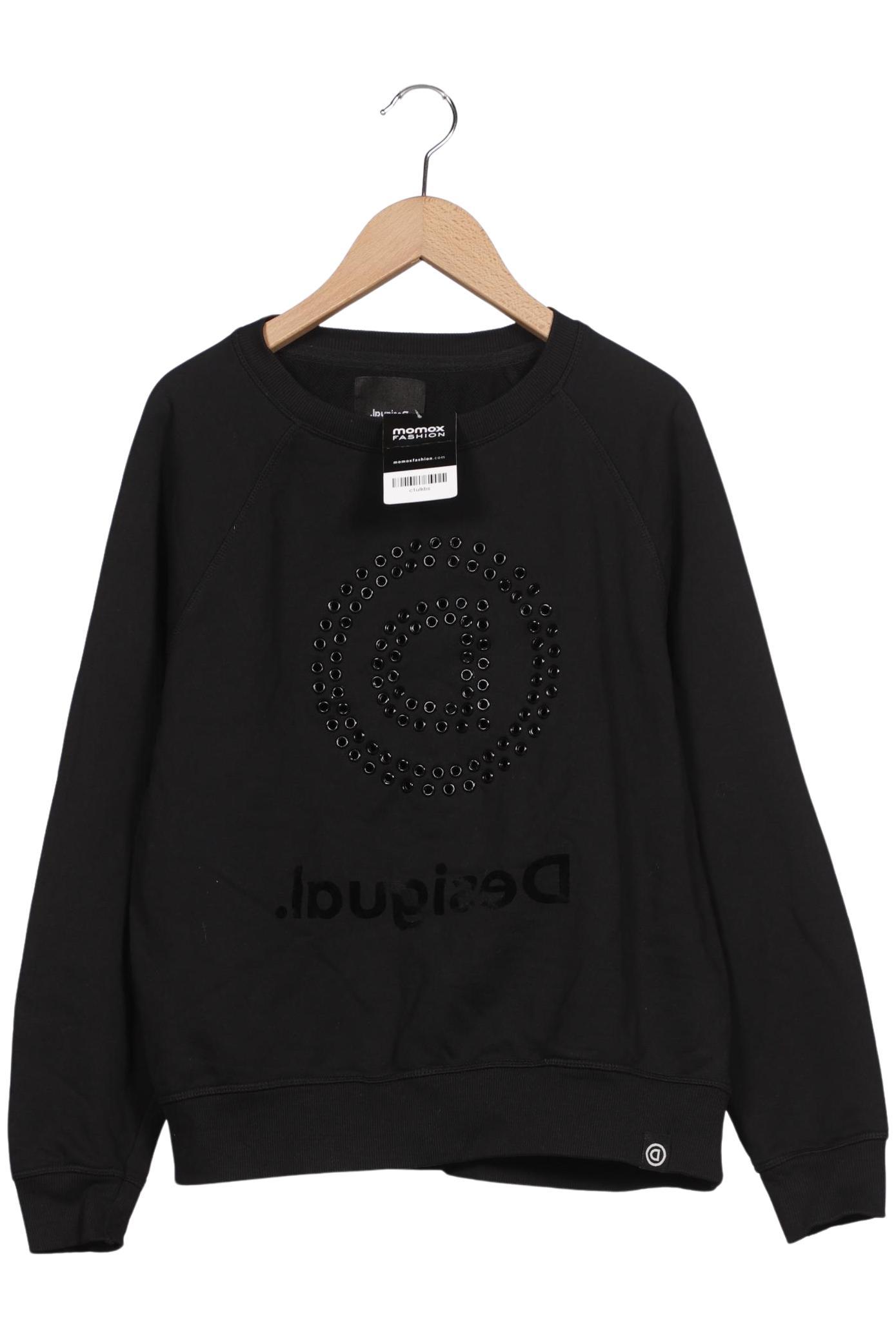 

Desigual Damen Sweatshirt, schwarz, Gr. 44