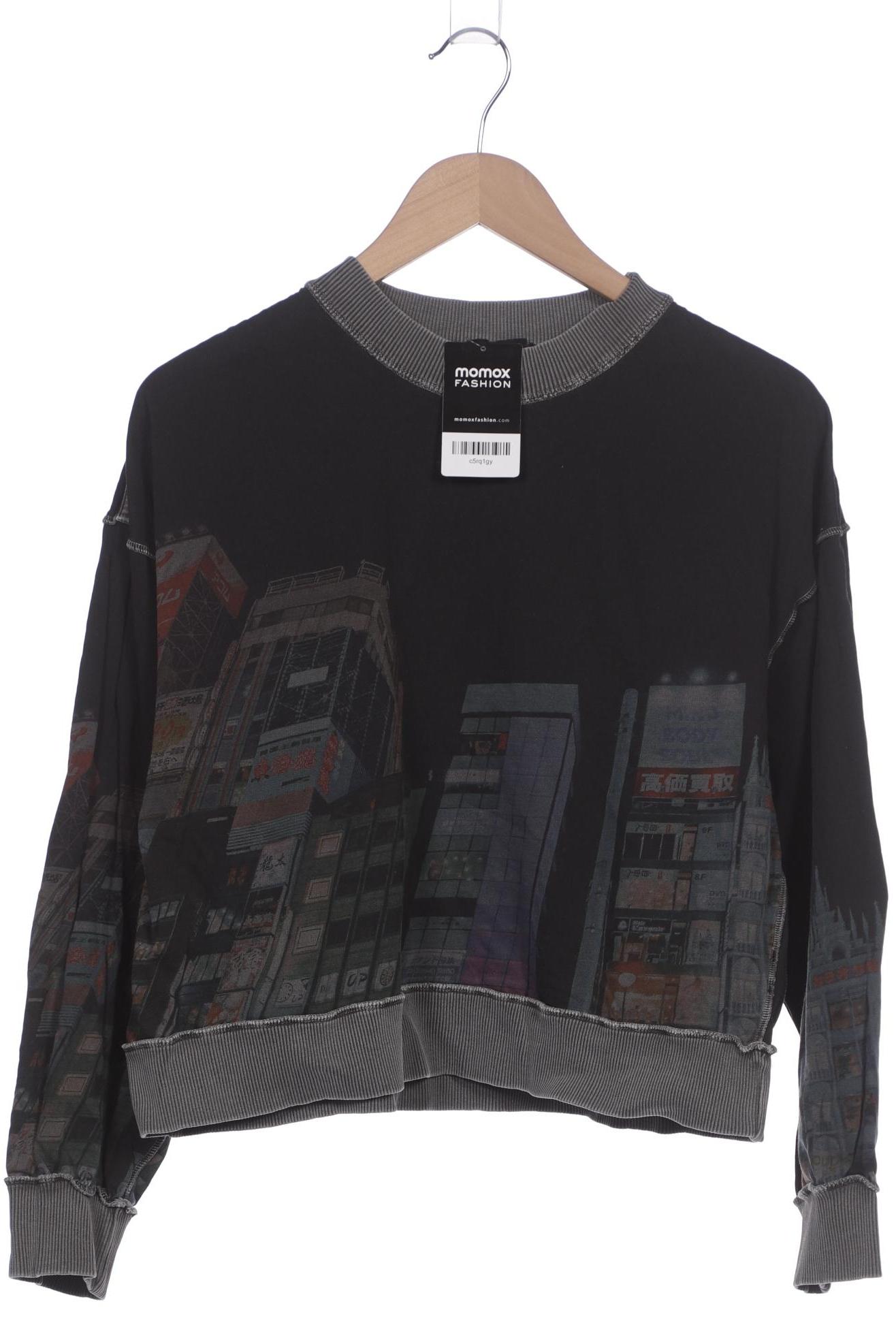 

Desigual Damen Sweatshirt, schwarz, Gr. 36