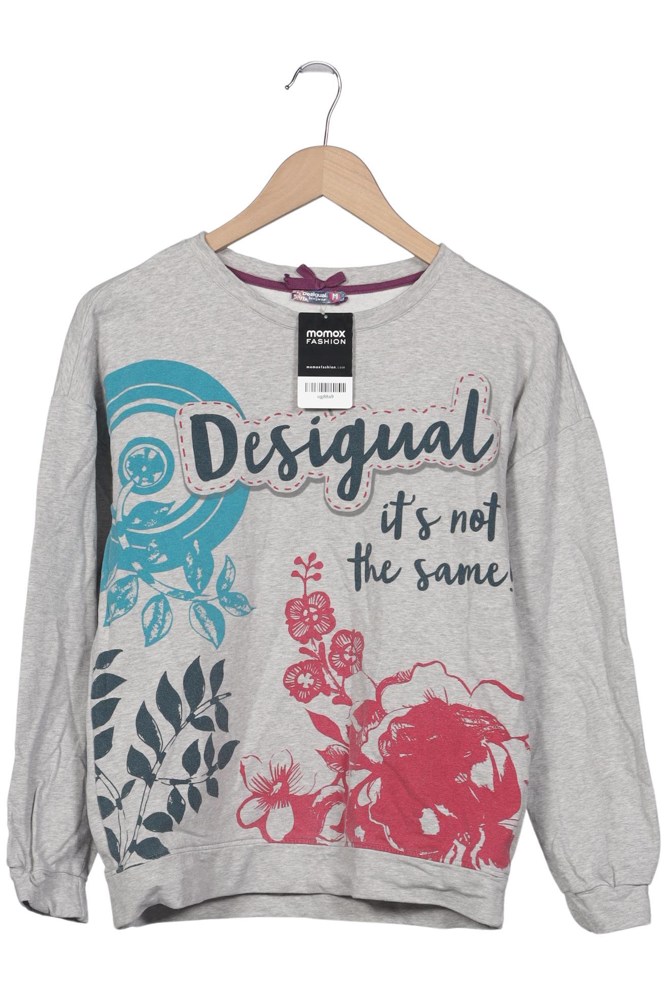 

Desigual Damen Sweatshirt, grau, Gr. 38