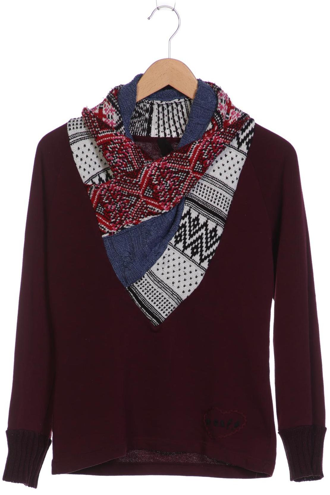 

Desigual Damen Sweatshirt, bordeaux