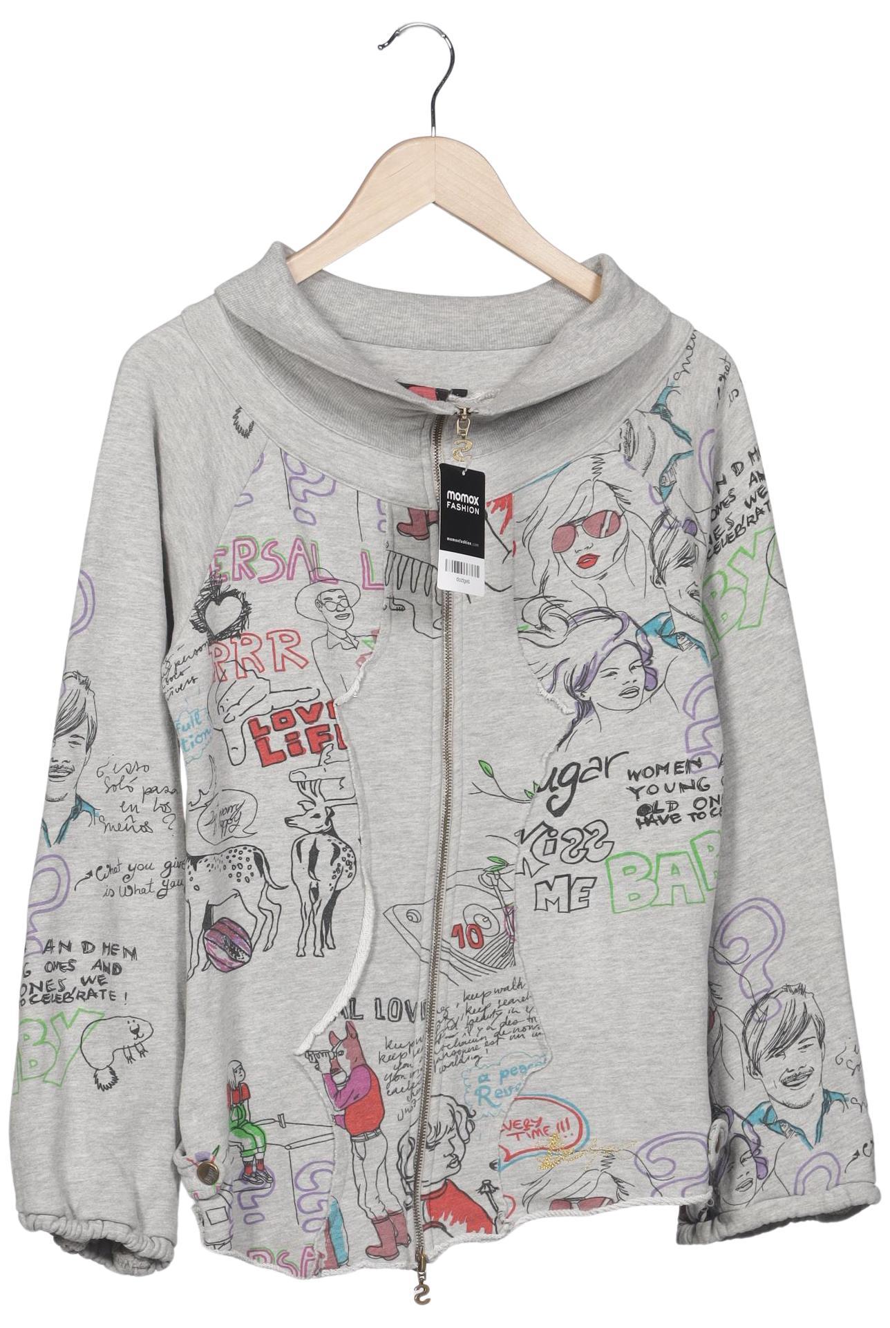 

Desigual Damen Sweatshirt, grau, Gr. 42
