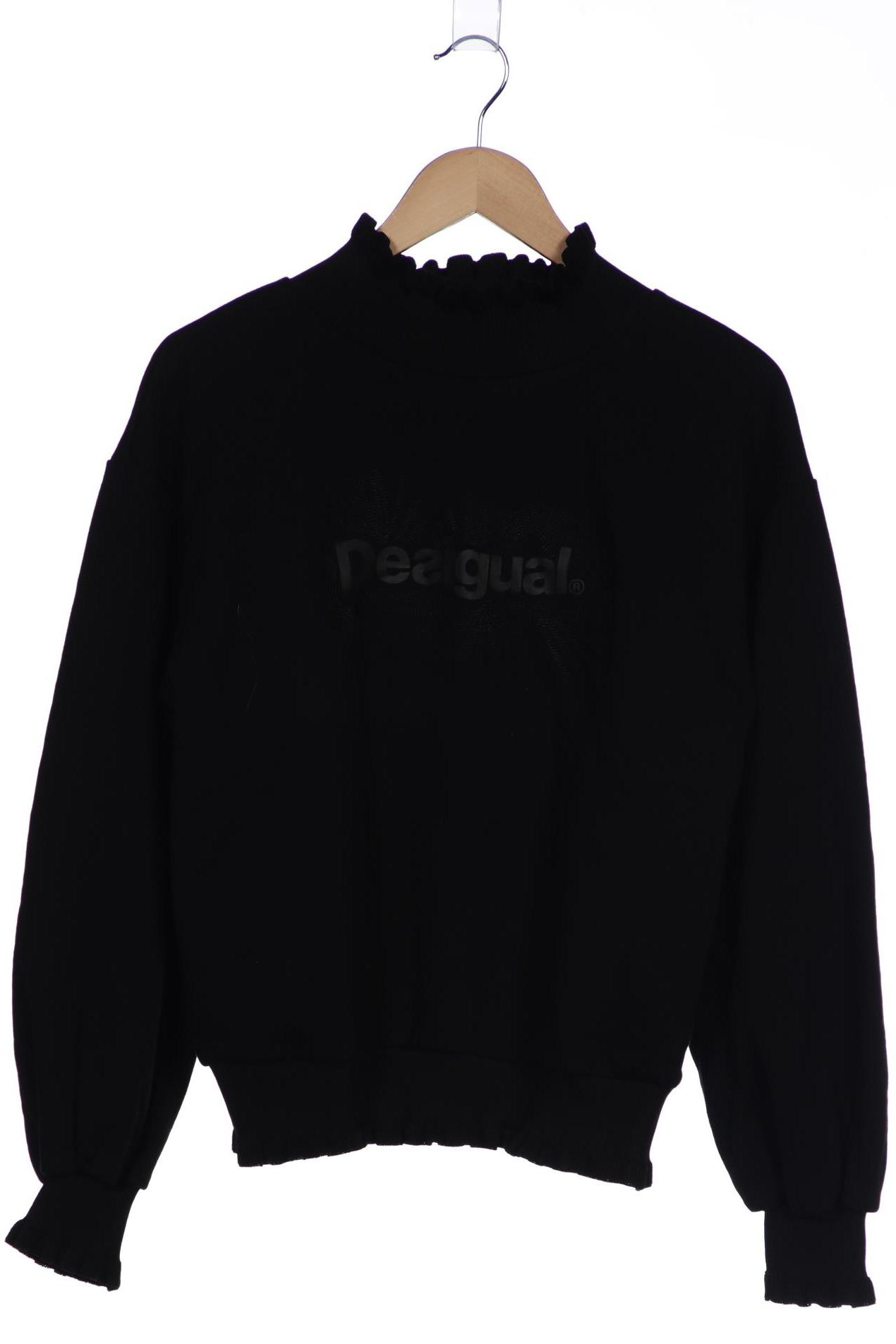 

Desigual Damen Sweatshirt, schwarz, Gr. 38