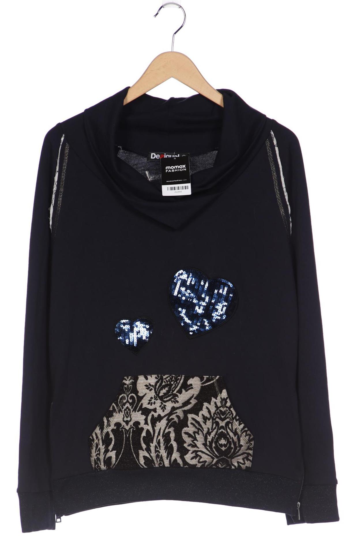 

Desigual Damen Sweatshirt, marineblau, Gr. 44