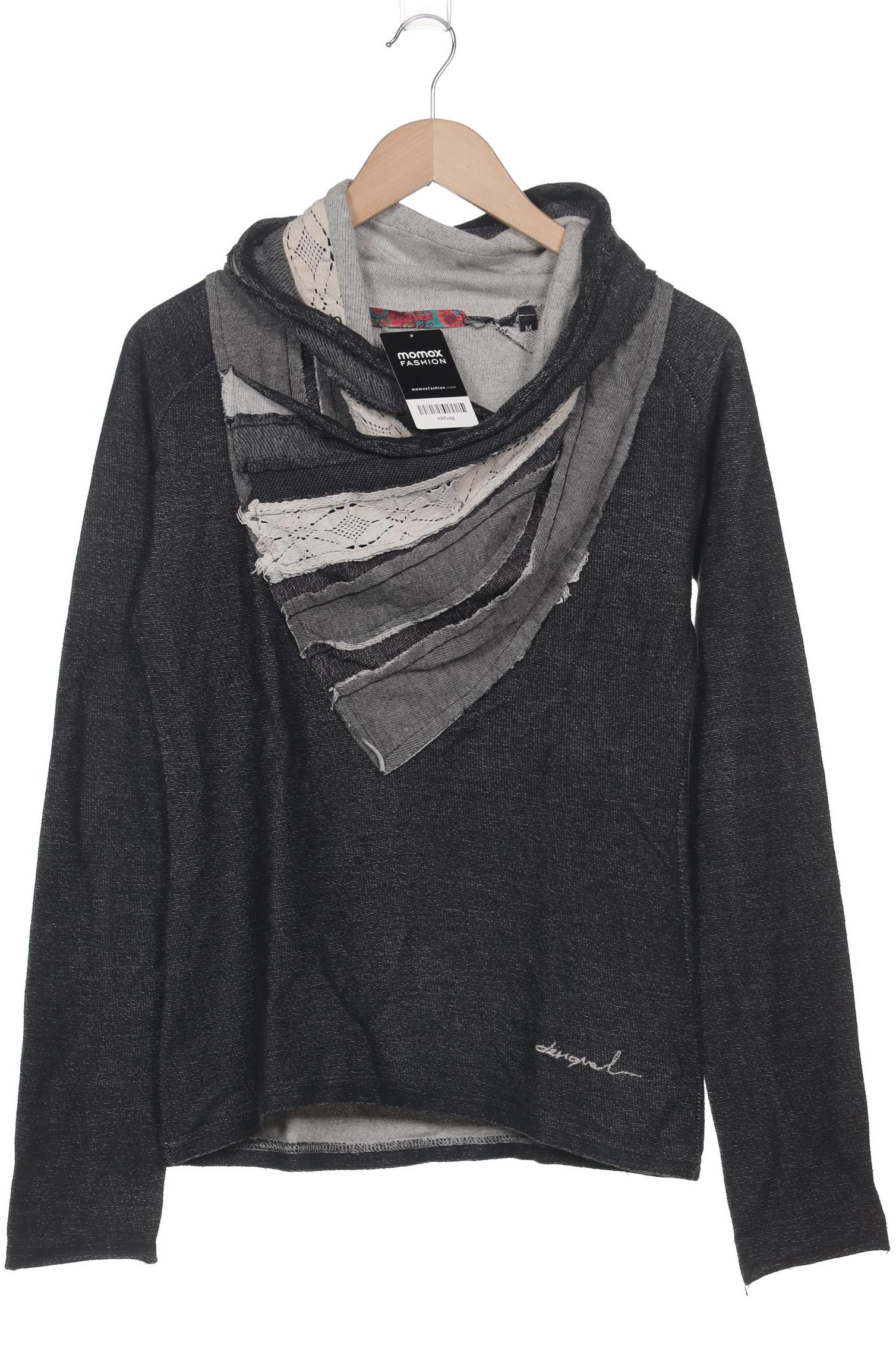 

Desigual Damen Sweatshirt, schwarz, Gr. 38